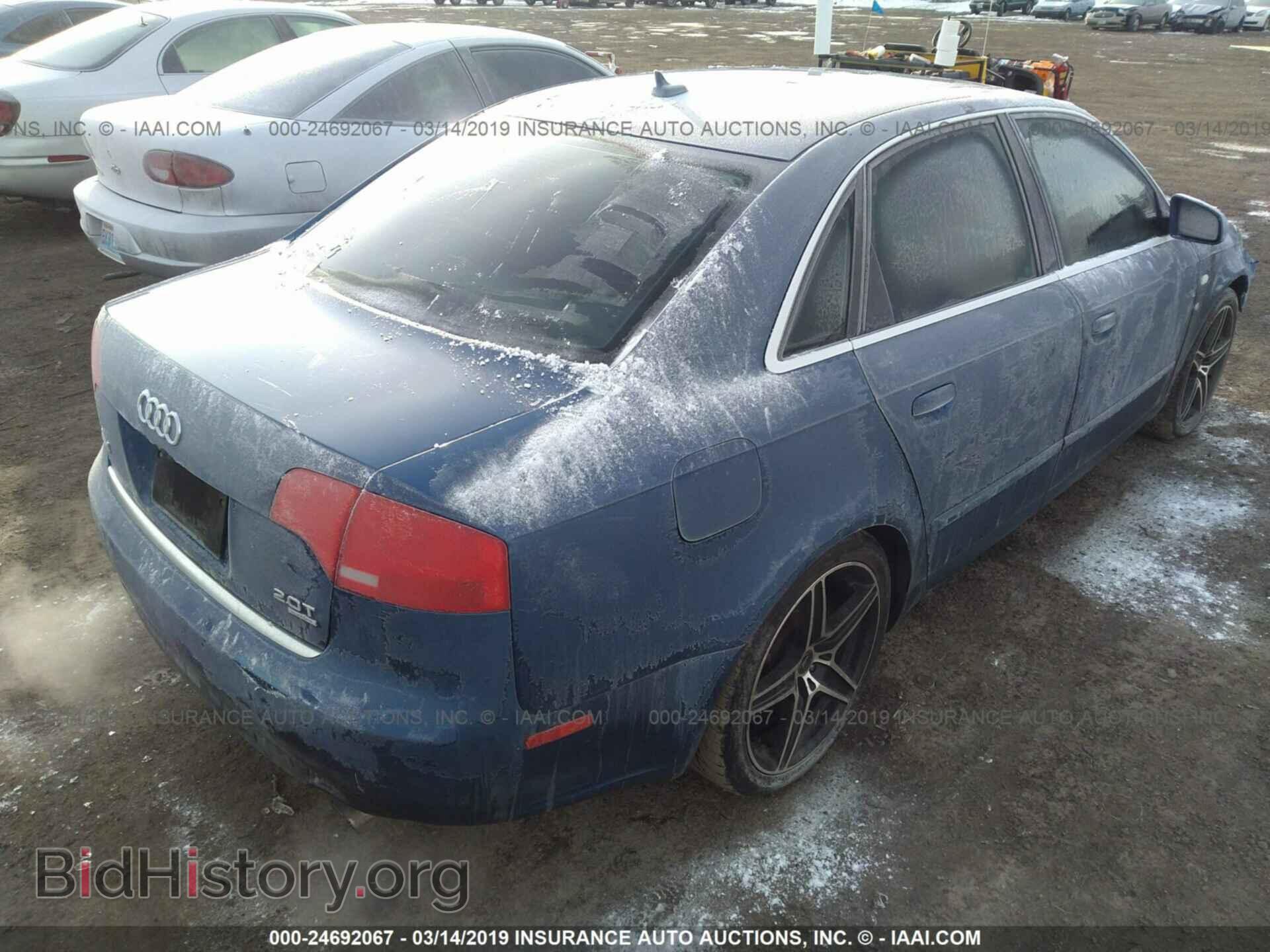 2007 AUDI A4 - VIN: WAUDF78EX7A175706 - Фото 4
