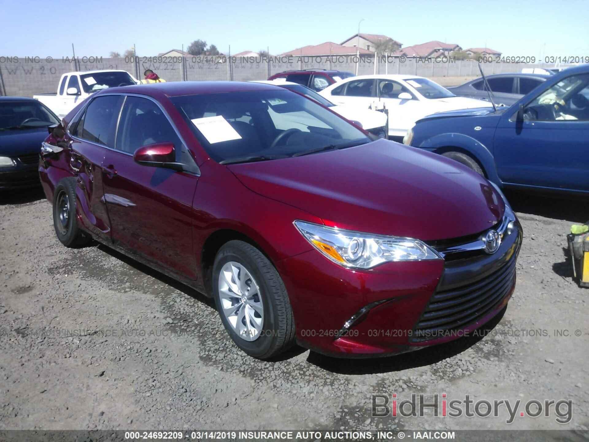 Photo 4T1BF1FKXGU587327 - TOYOTA CAMRY 2016