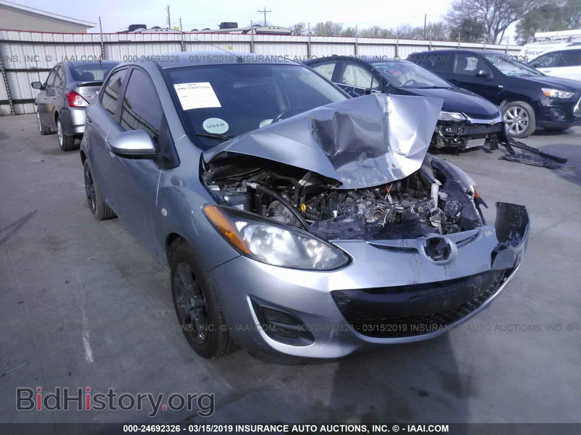 Photo JM1DE1KYXD0156256 - MAZDA MAZDA2 2013