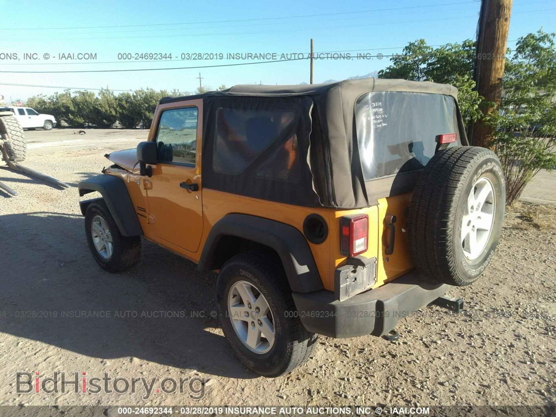 2012 JEEP WRANGLER - VIN: 1C4AJWAG5CL284079 - Фото 3
