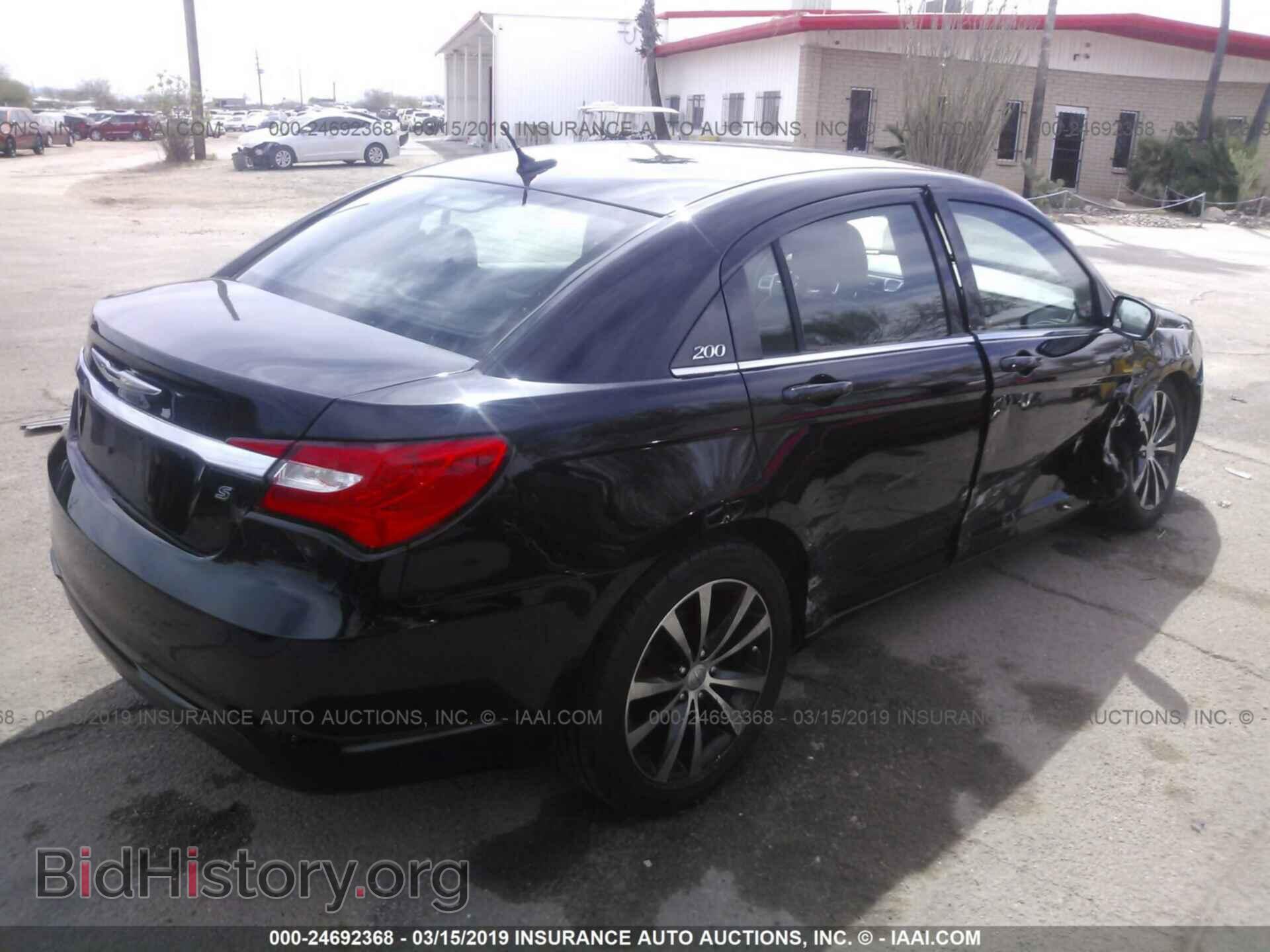 2012 CHRYSLER 200 - VIN: 1C3CCBHG8CN162276 - Фото 4
