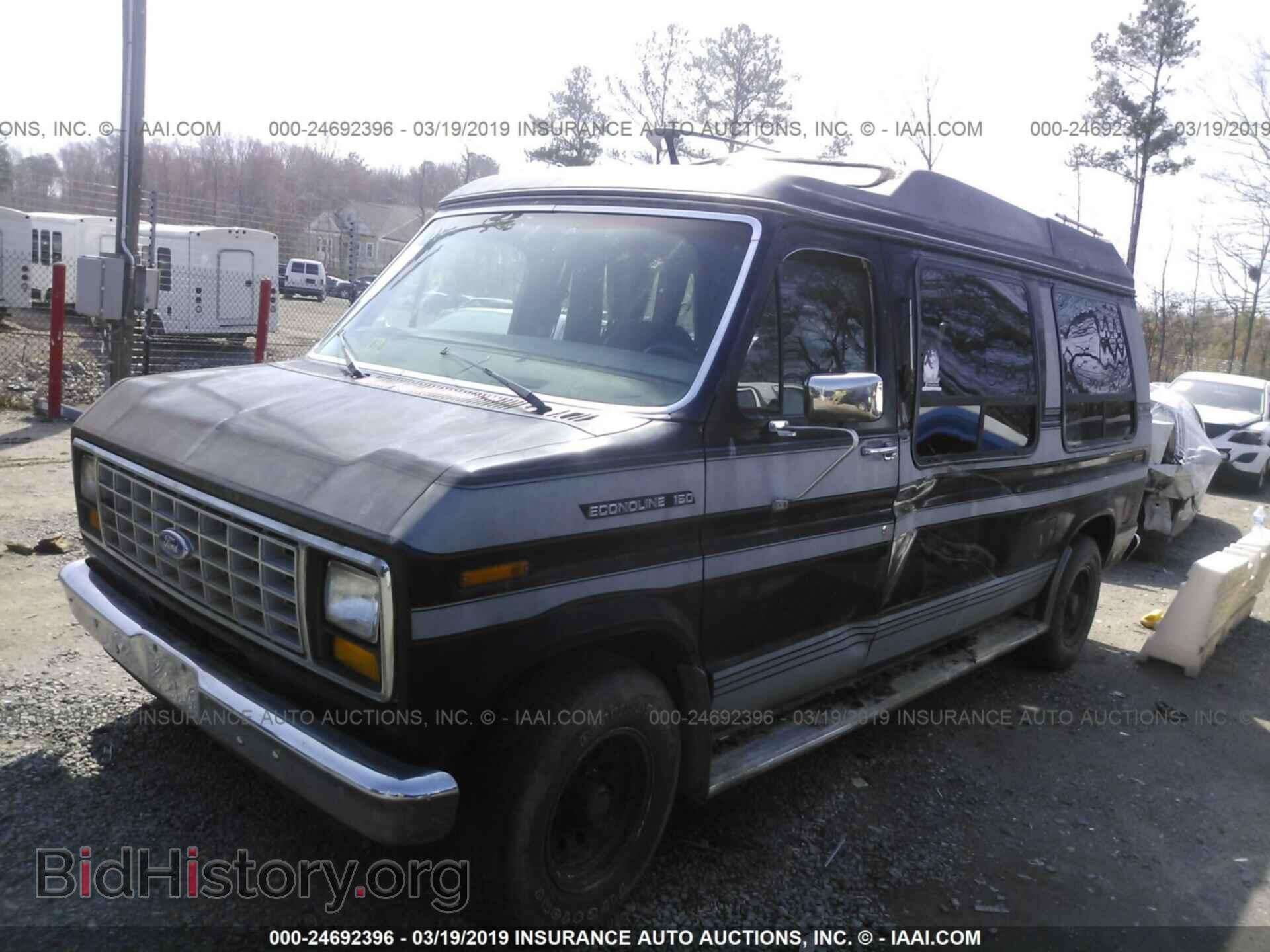 1987 FORD ECONOLINE - VIN: 1FDDE14HXHHB55821 - Фото 2