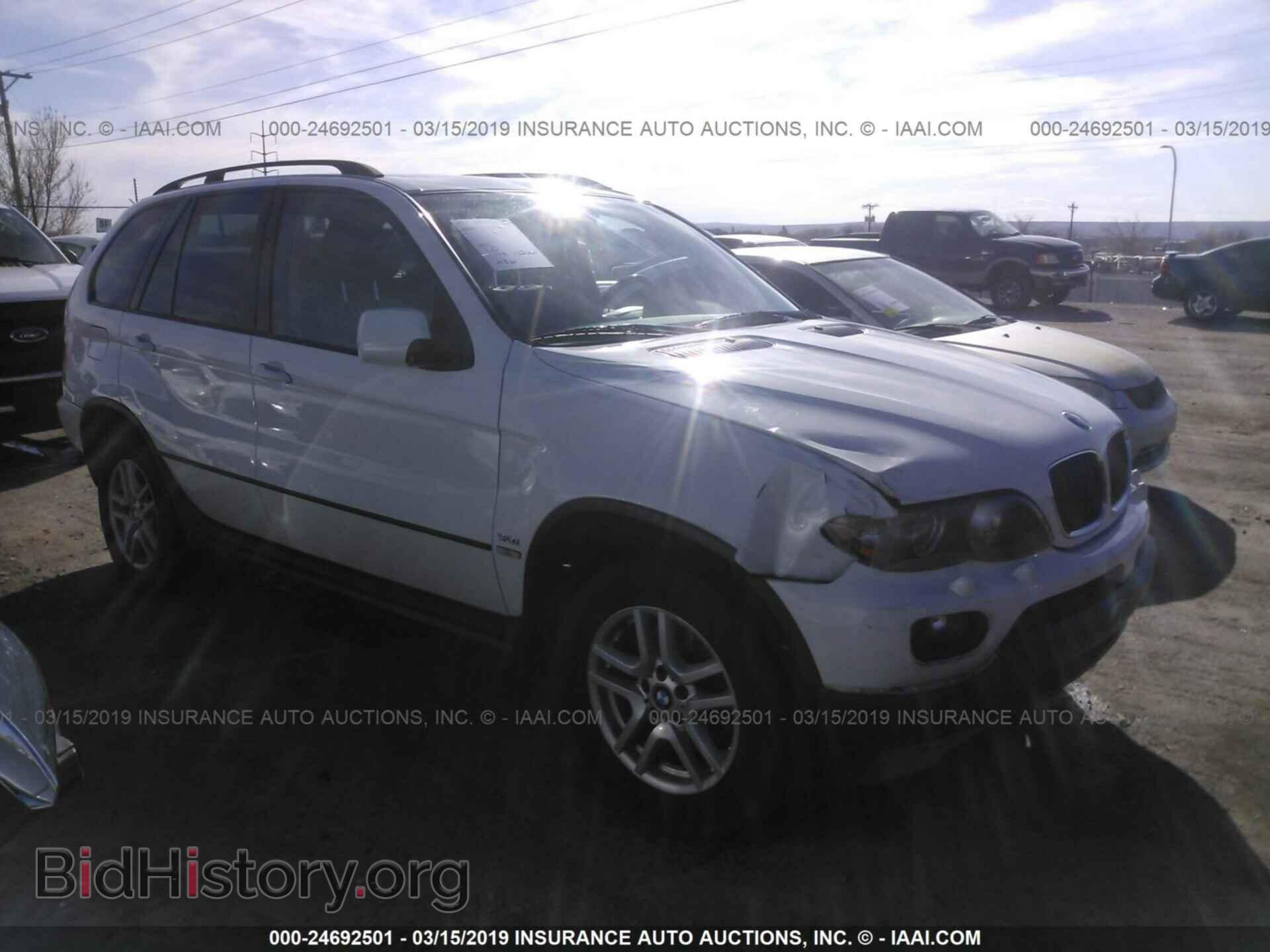 Photo 5UXFA13536LY46357 - BMW X5 2006