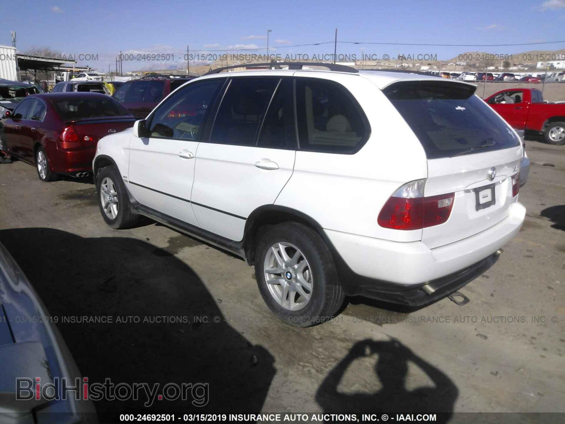2006 BMW X5 - VIN: 5UXFA13536LY46357 - Фото 3