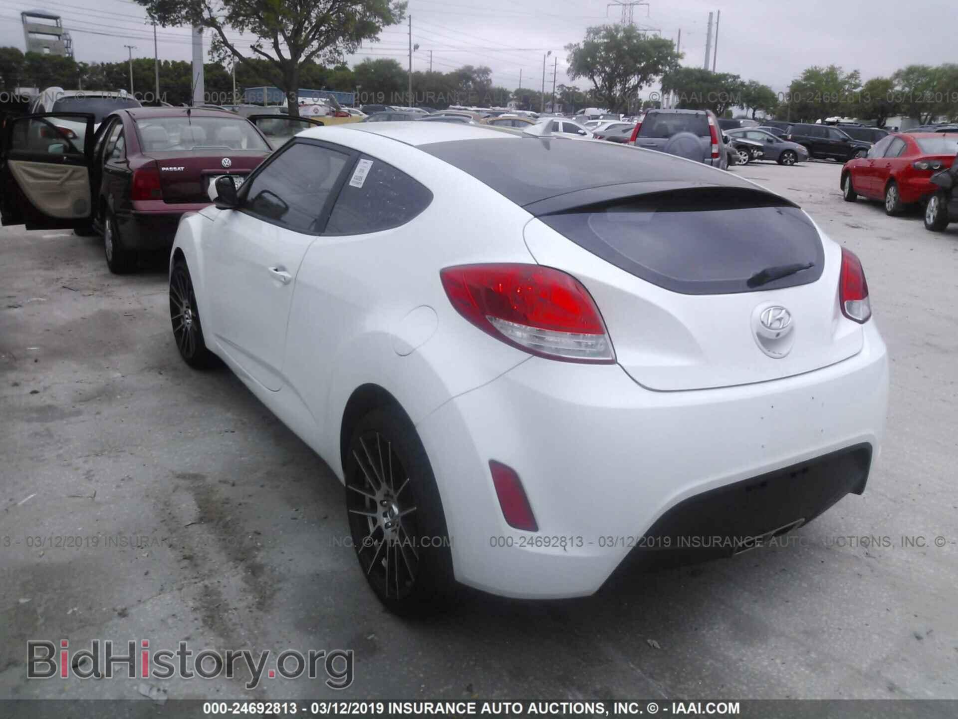 2016 HYUNDAI VELOSTER - VIN: KMHTC6AD8GU256202 - Фото 3