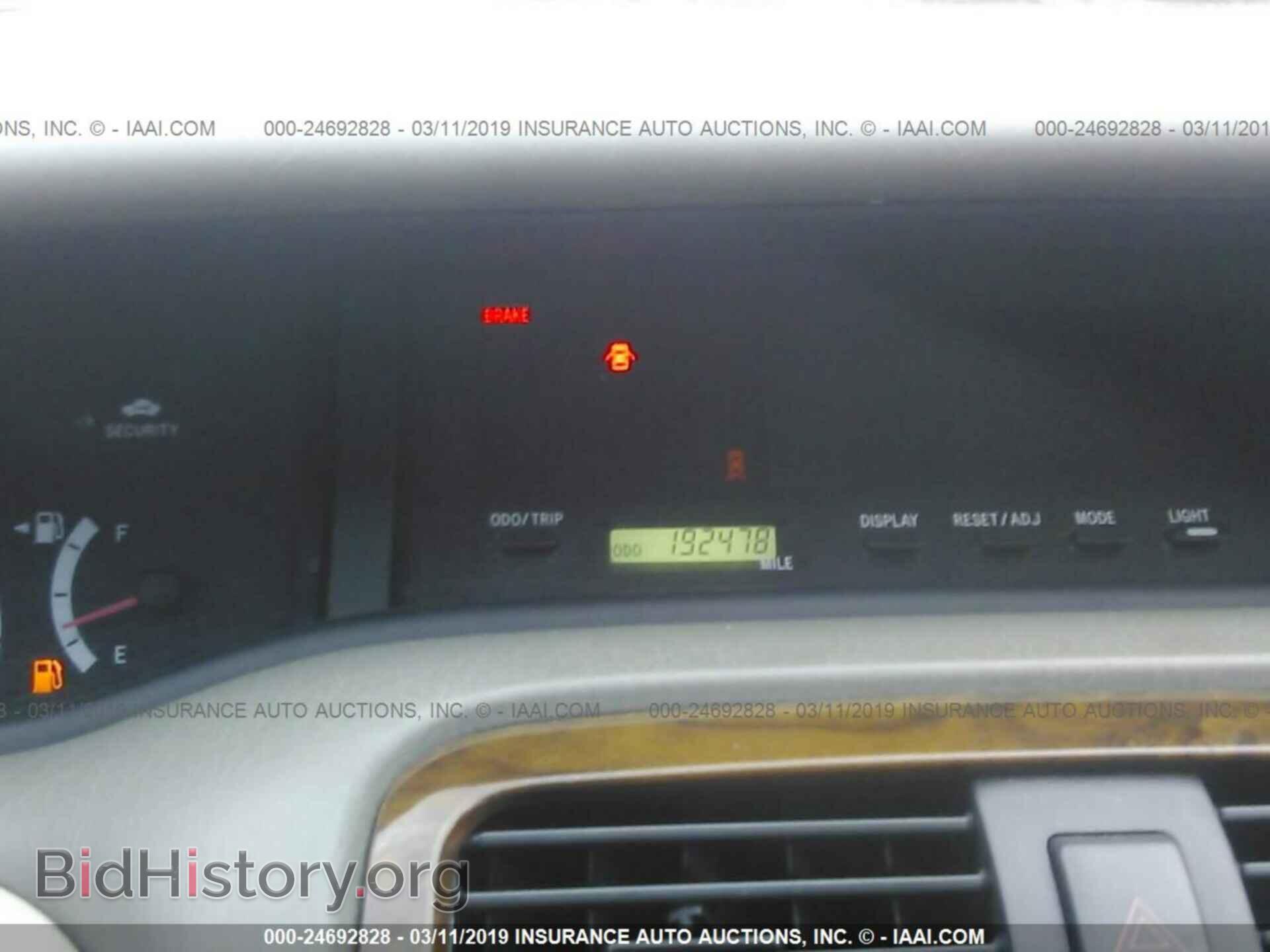 2002 TOYOTA AVALON - VIN: 4T1BF28B52U197909 - Фото 7