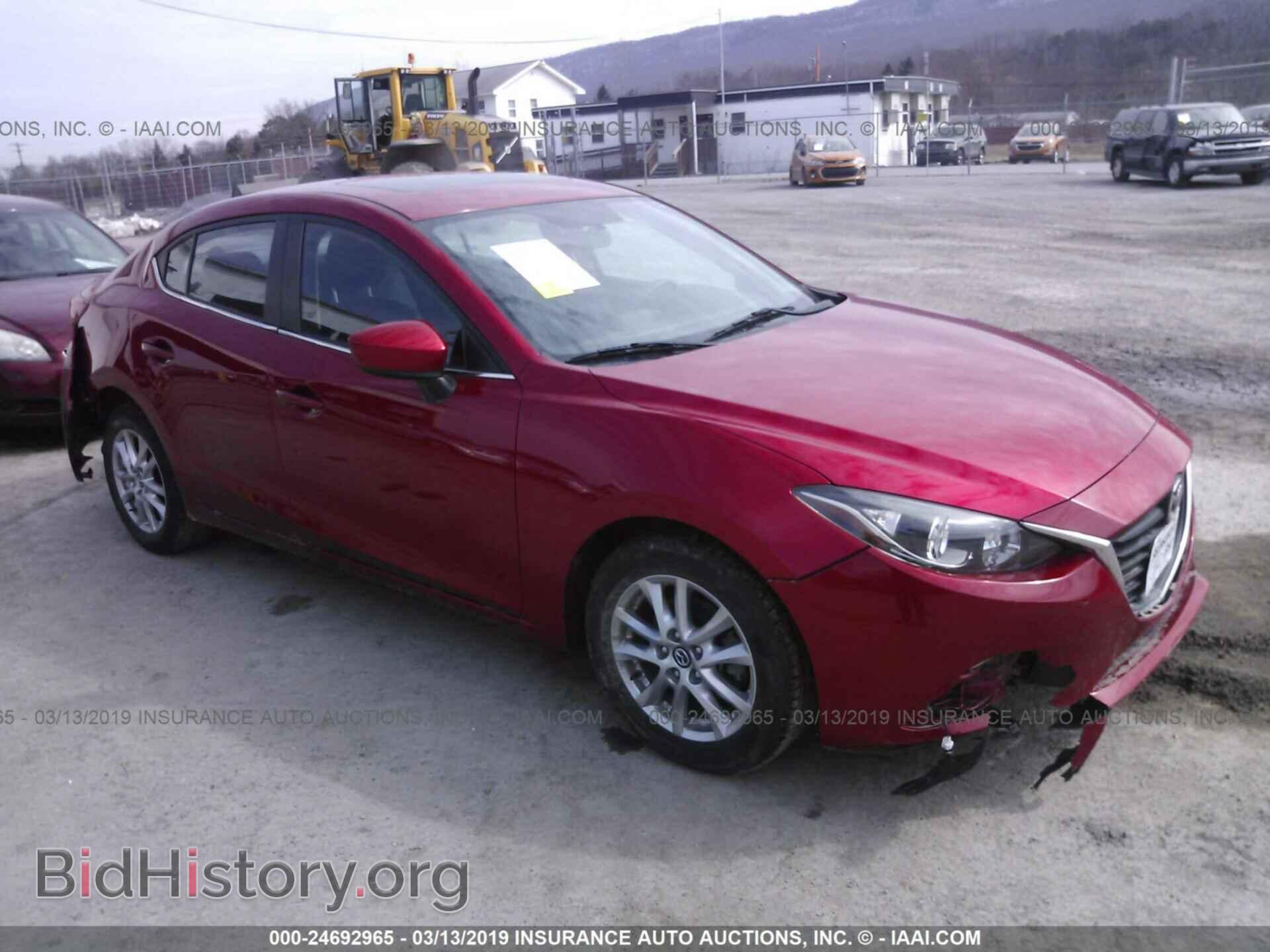 Фотография JM1BM1V78E1131946 - MAZDA 3 2014