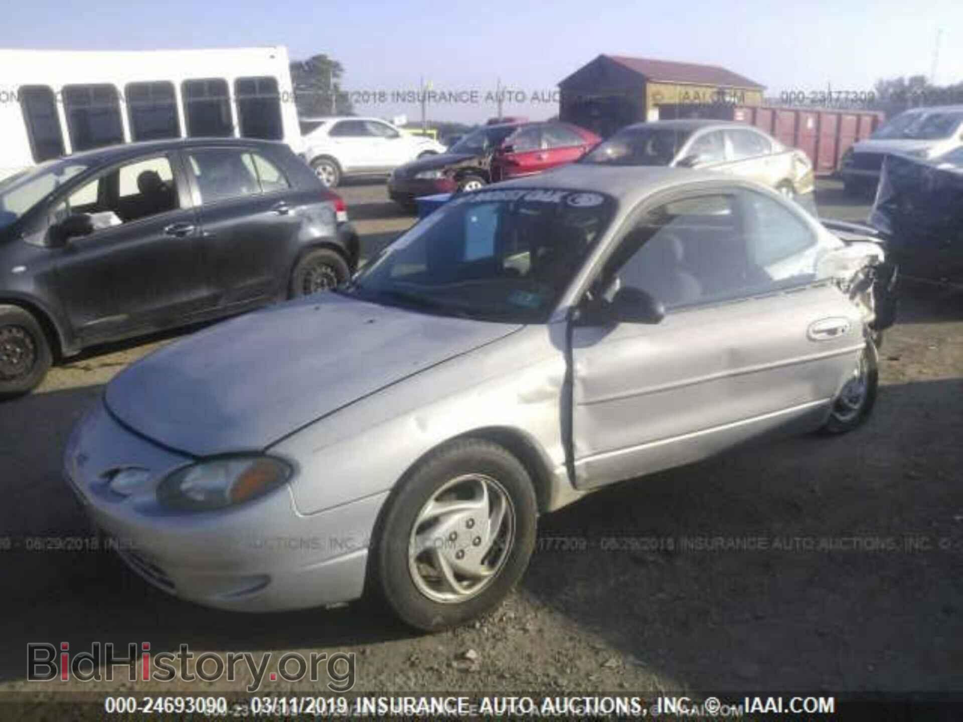2000 FORD ESCORT - VIN: 3FAKP1138YR123548 - Фото 2