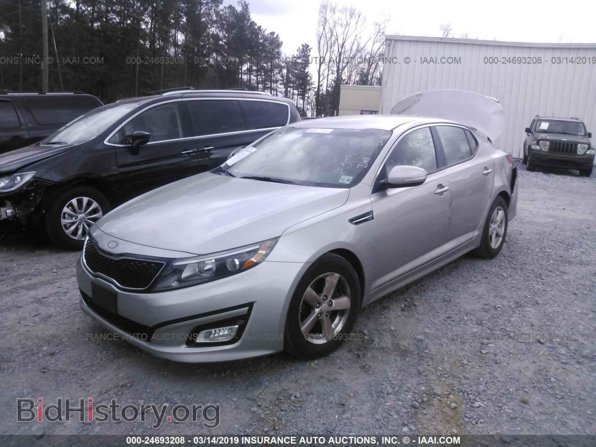 2015 KIA OPTIMA - VIN: KNAGM4A77F5588140 - Фото 2