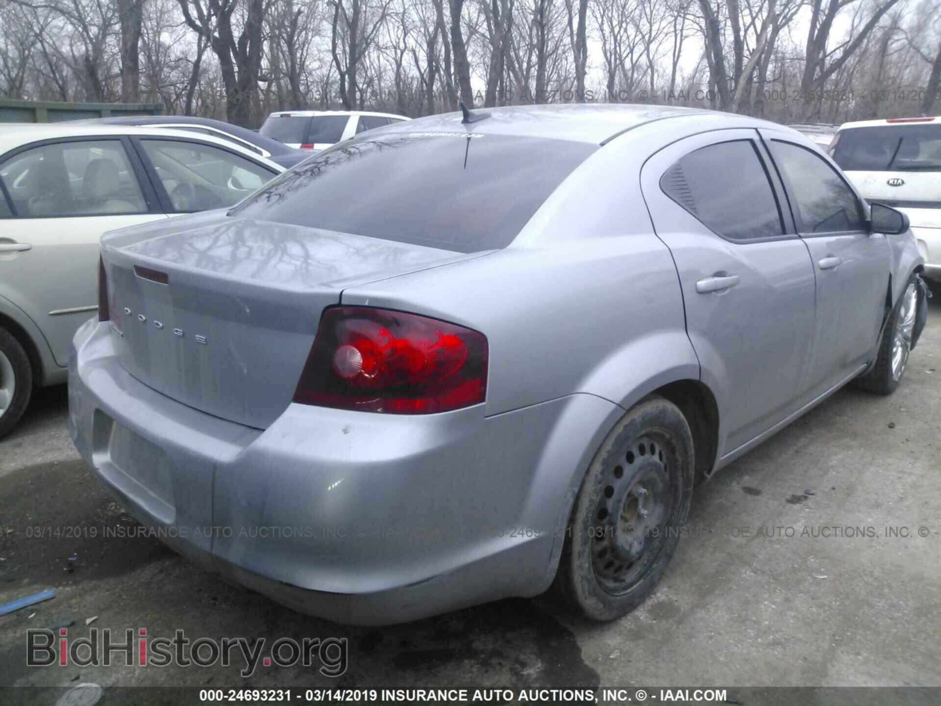 2013 DODGE AVENGER - VIN: 1C3CDZAB1DN707580 - Фото 4
