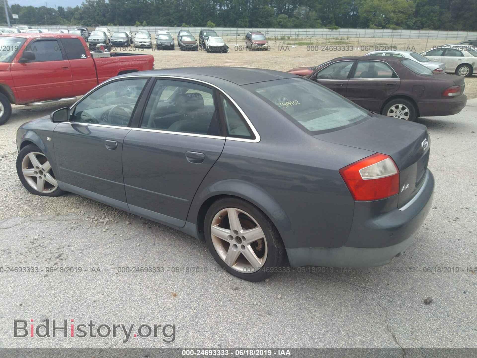 2002 AUDI A4 - VIN: WAULT58E22A309402 - Фото 3