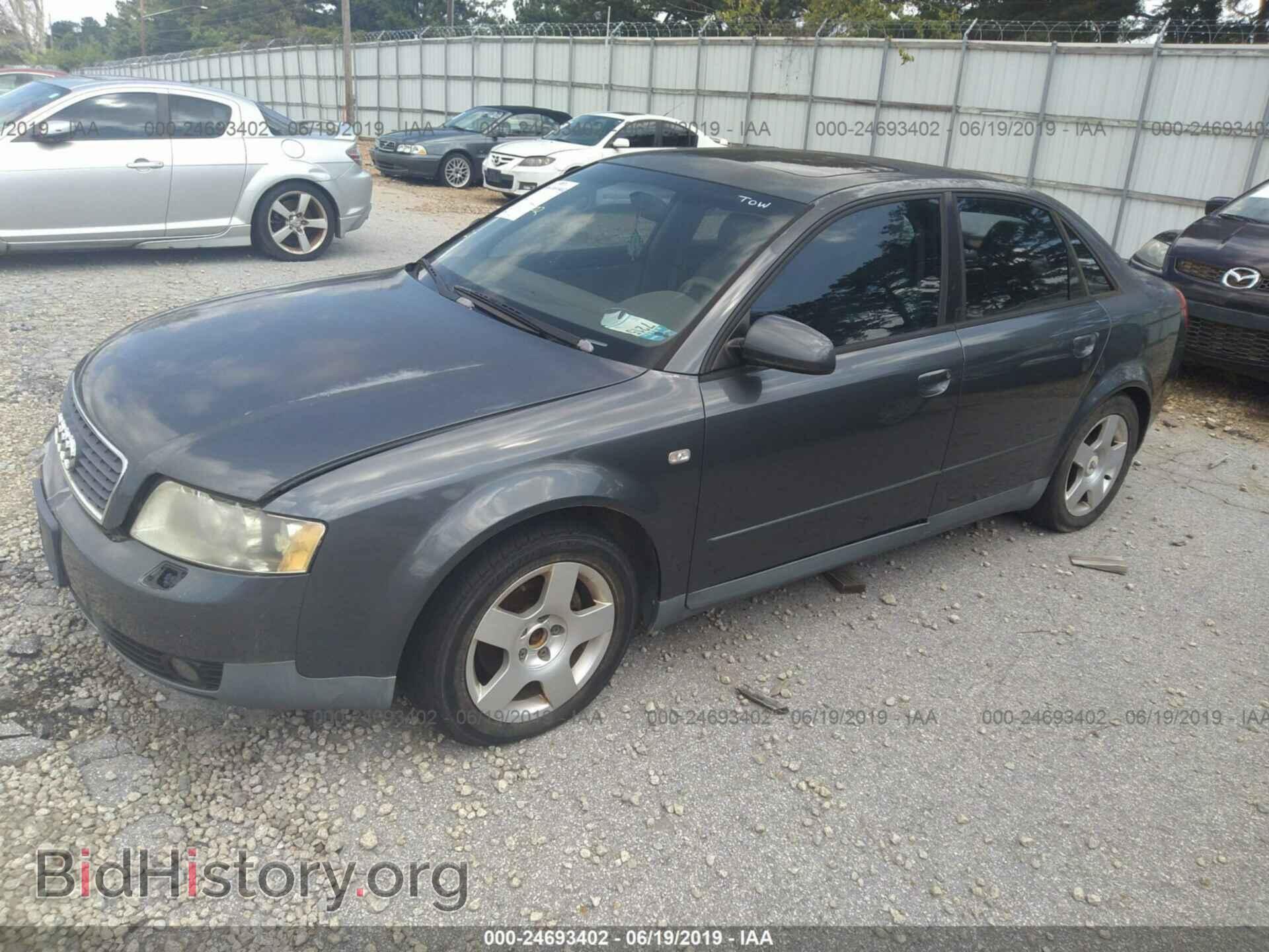 2002 AUDI A4 - VIN: WAULC68E12A273076 - Photo 2