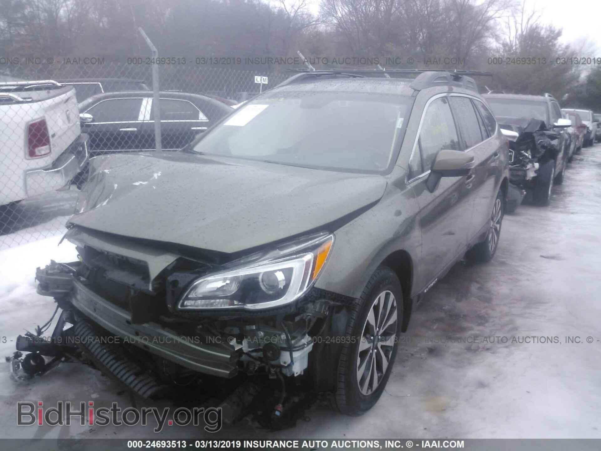 2016 SUBARU OUTBACK - VIN: 4S4BSBNC8G3242296 - Фото 2