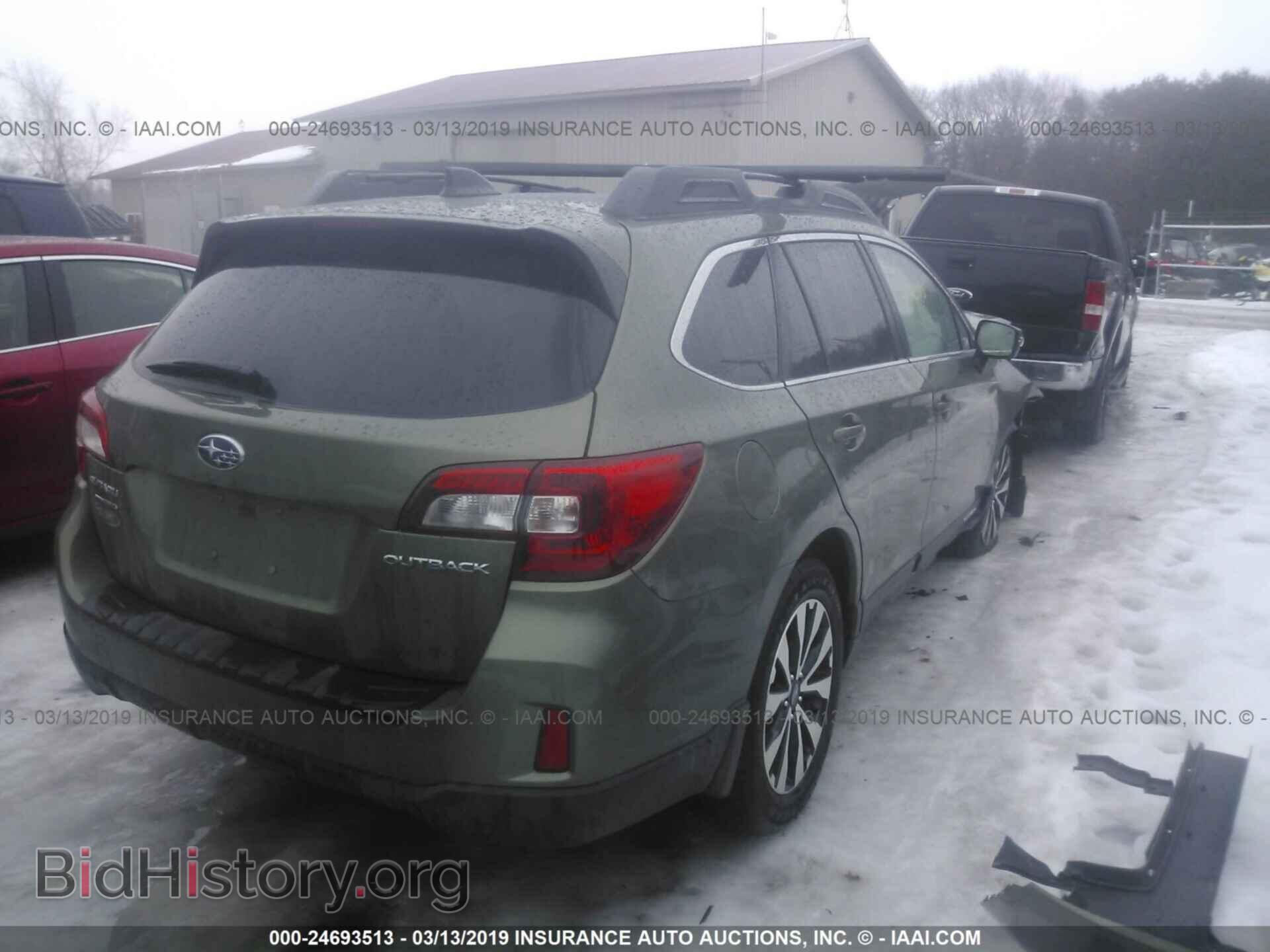 2016 SUBARU OUTBACK - VIN: 4S4BSBNC8G3242296 - Фото 4
