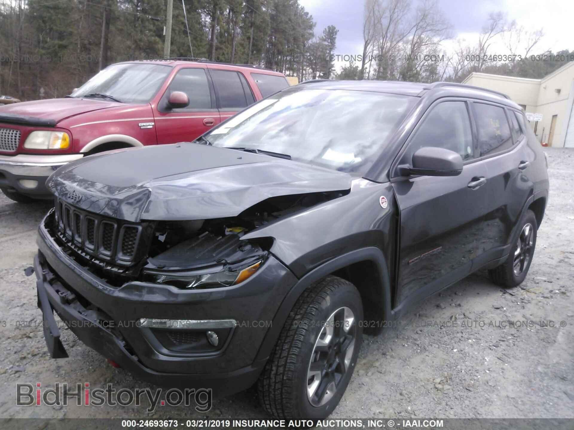 2018 JEEP COMPASS - VIN: 3C4NJDDB0JT371847 - Фото 2