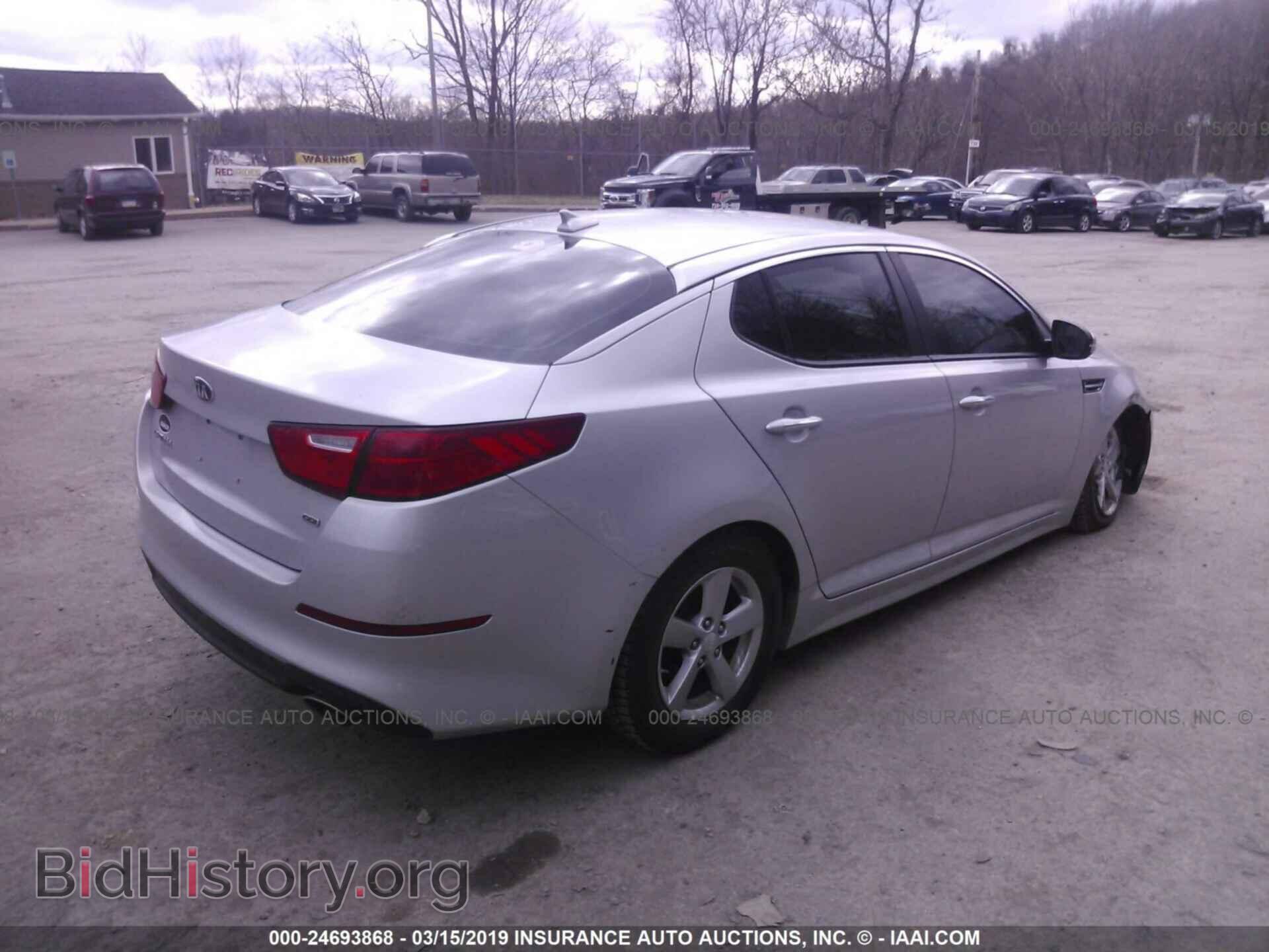 2015 KIA OPTIMA - VIN: 5XXGM4A73FG361686 - Фото 4