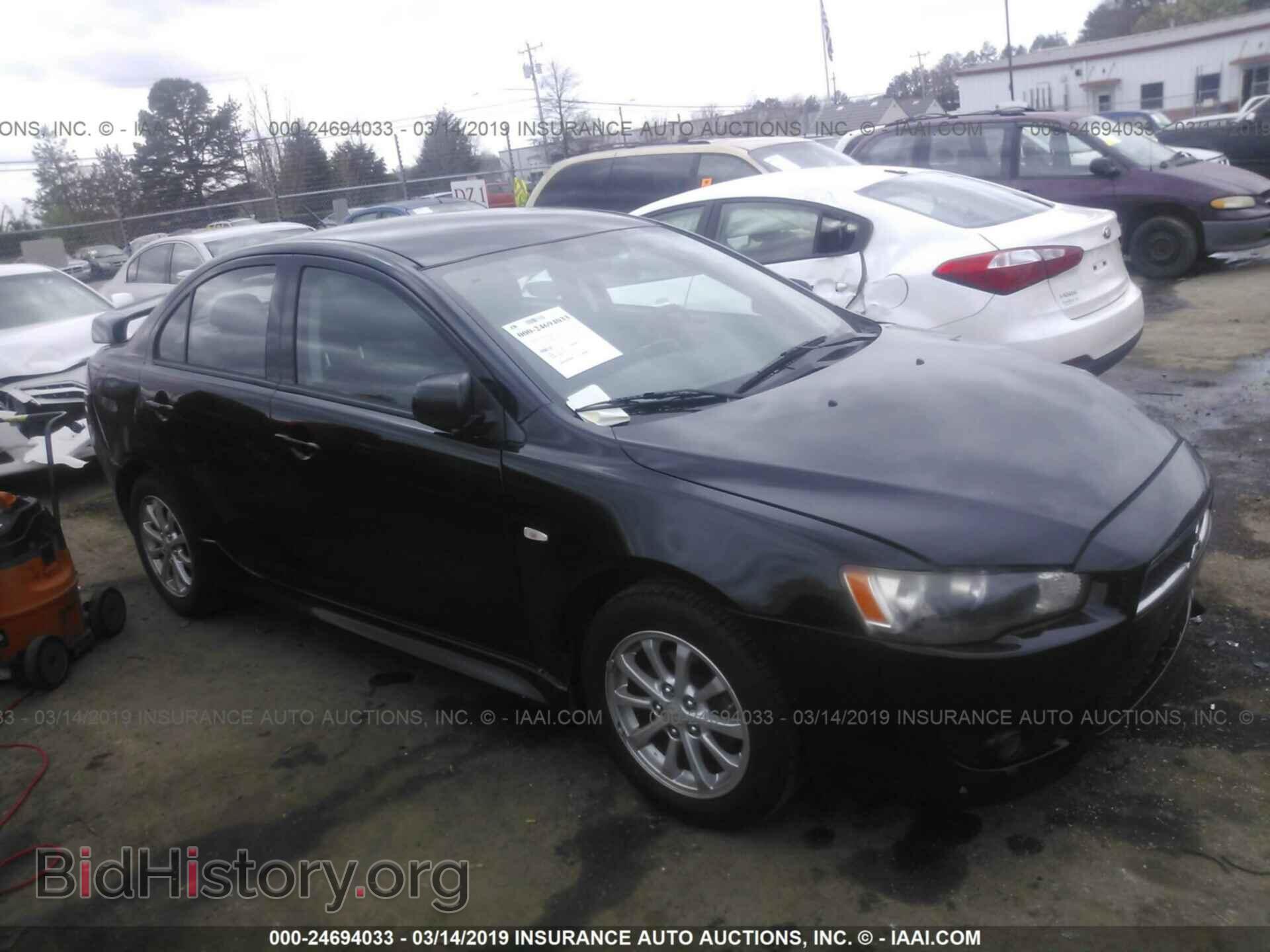 Photo JA32U2FU6DU014677 - MITSUBISHI LANCER 2013