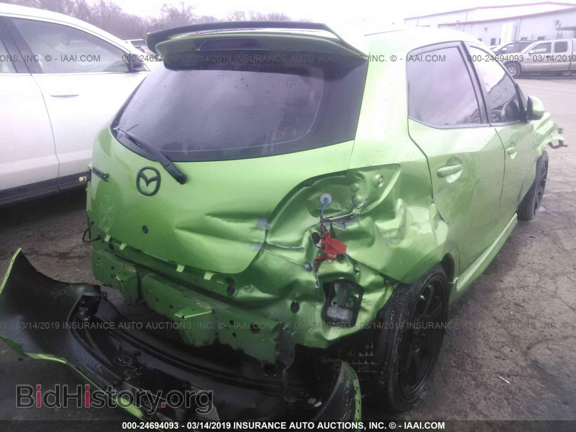 2011 MAZDA MAZDA2 - VIN: JM1DE1HY0B0128129 - Photo 4