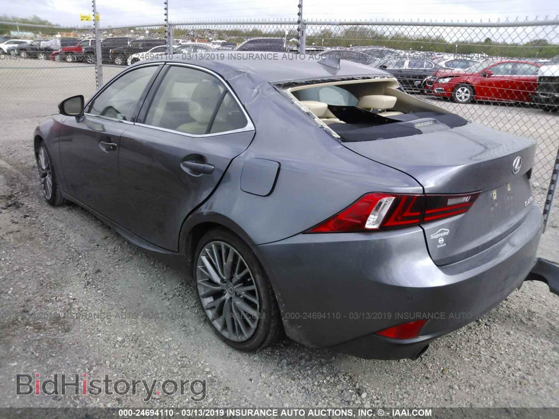 2014 LEXUS IS - VIN: JTHBF1D24E5037439 - Фото 3