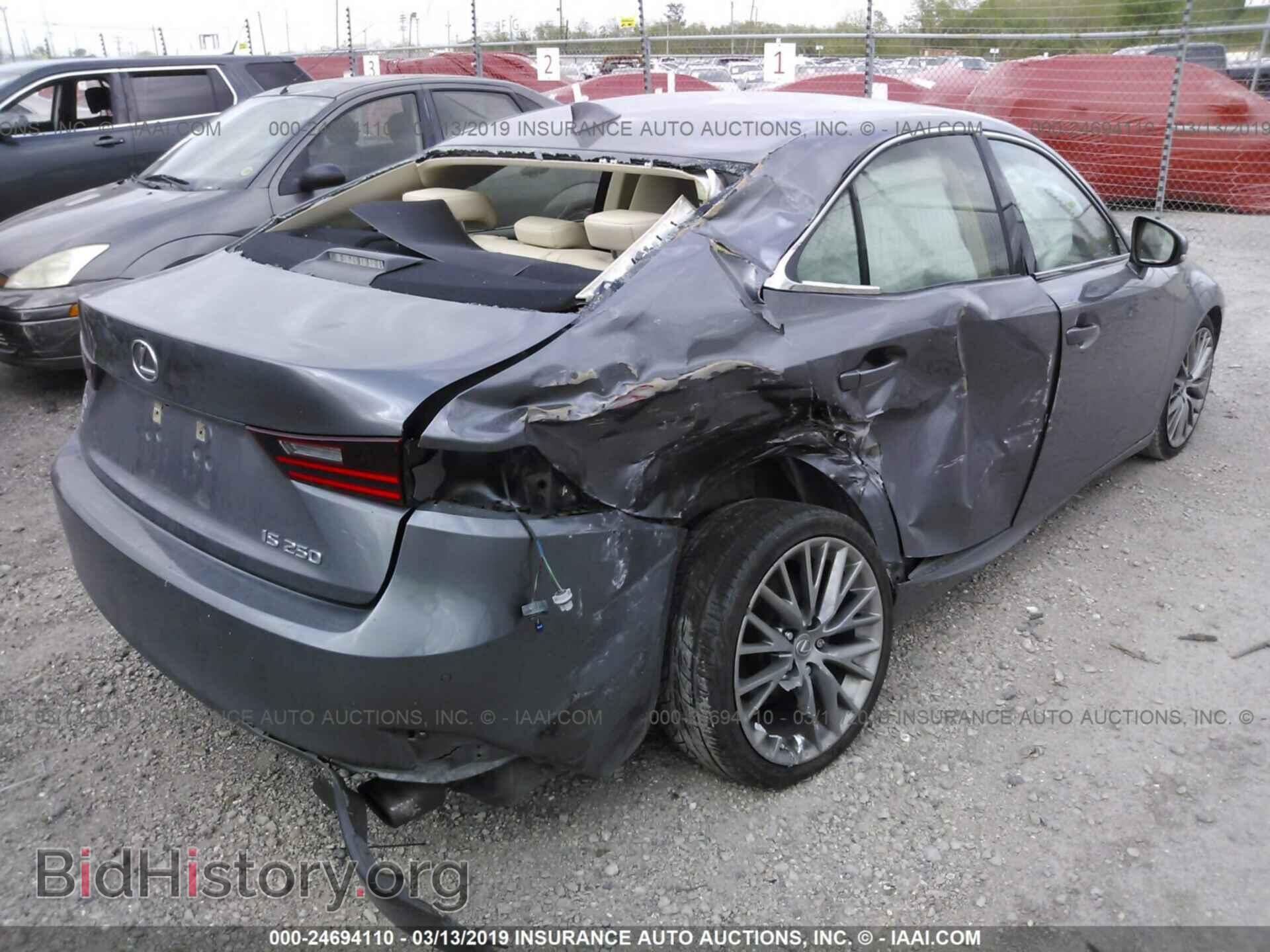 2014 LEXUS IS - VIN: JTHBF1D24E5037439 - Фото 4