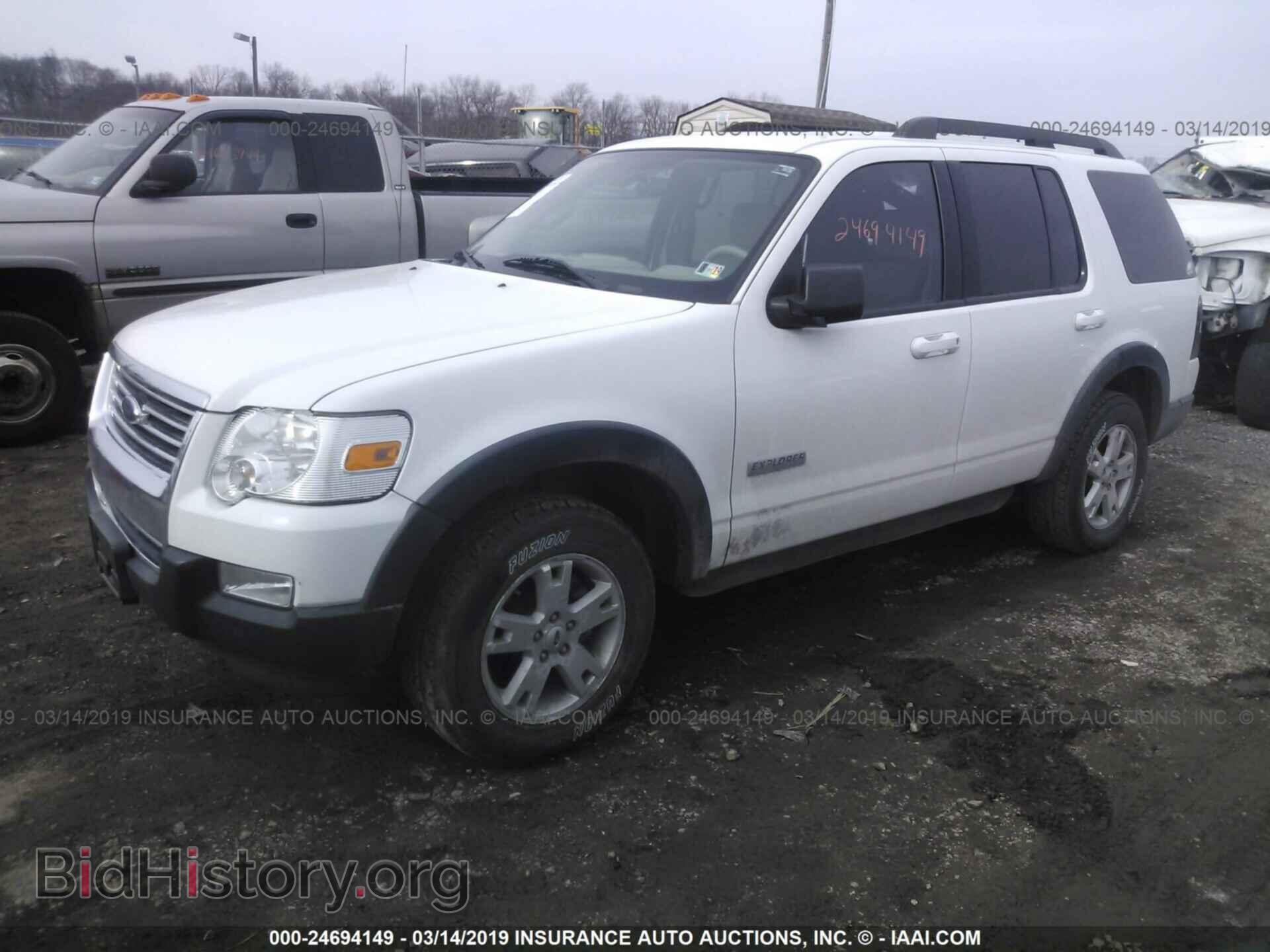 2007 FORD EXPLORER - VIN: 1FMEU73E77UB03974 - Фото 2