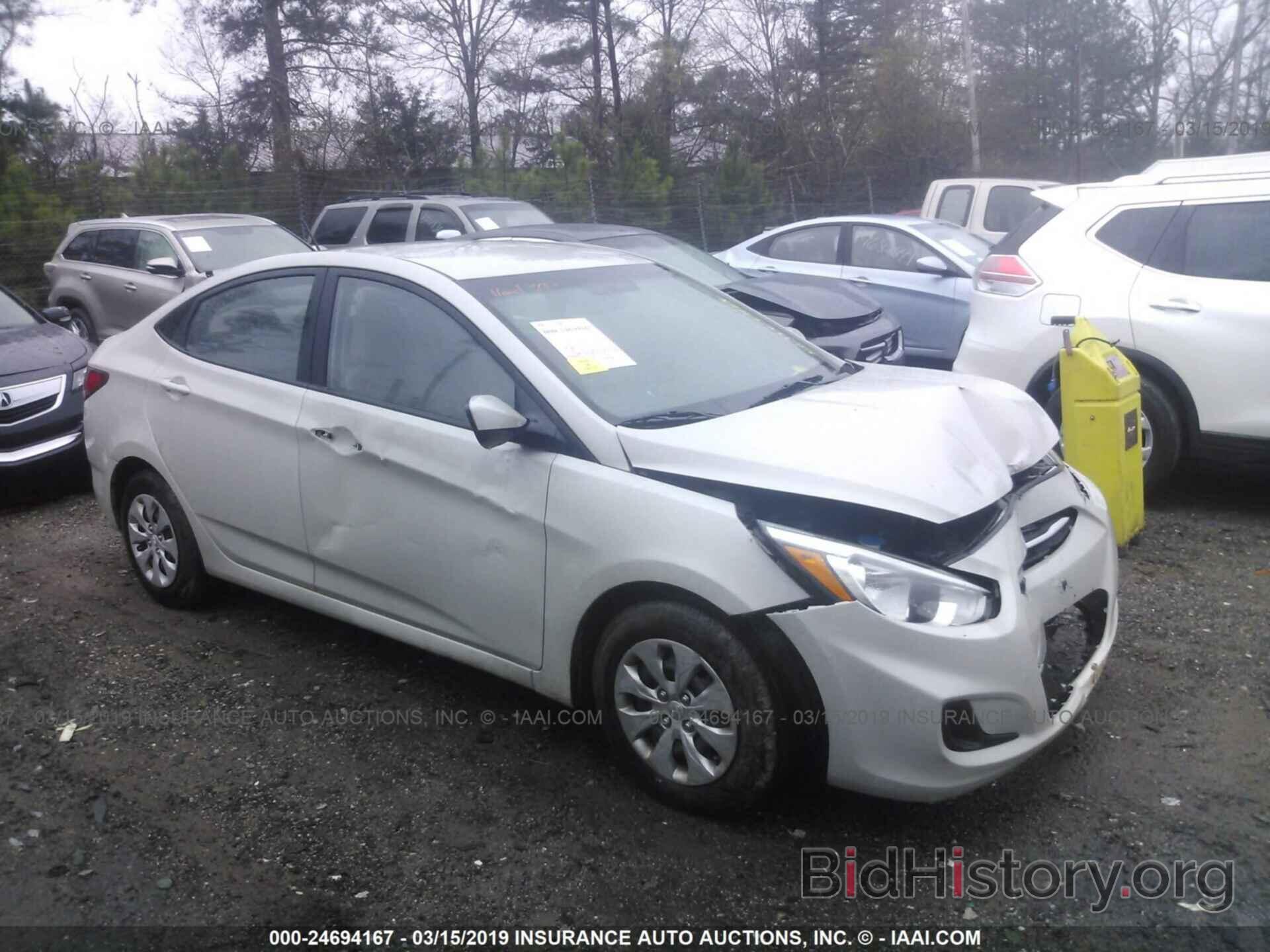 Photo KMHCT4AE5GU074714 - HYUNDAI ACCENT 2016