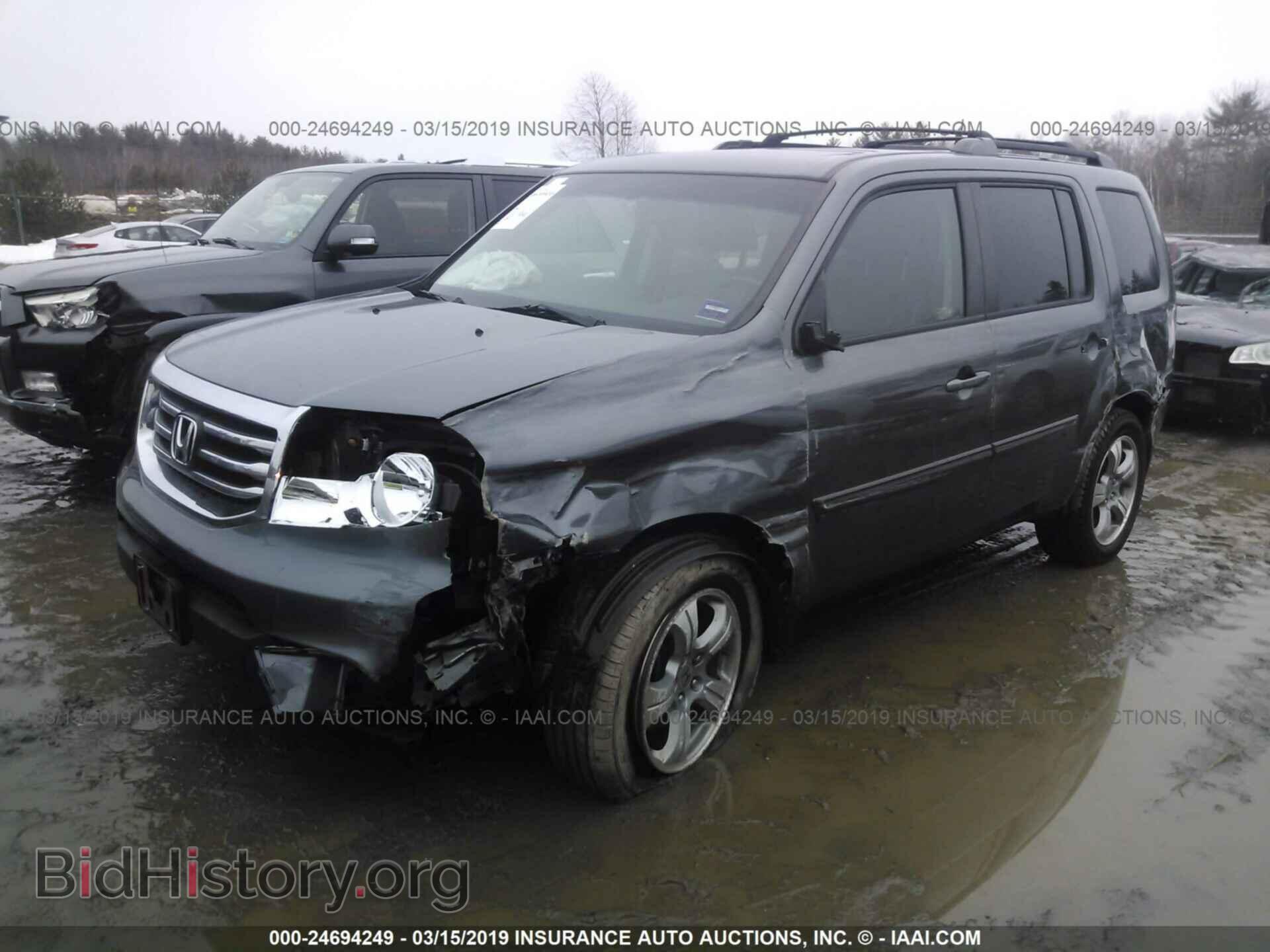 2012 HONDA PILOT - VIN: 5FNYF4H69CB036048 - Фото 2