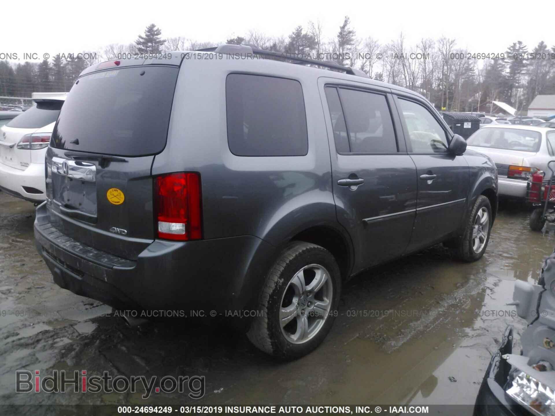 2012 HONDA PILOT - VIN: 5FNYF4H69CB036048 - Фото 4