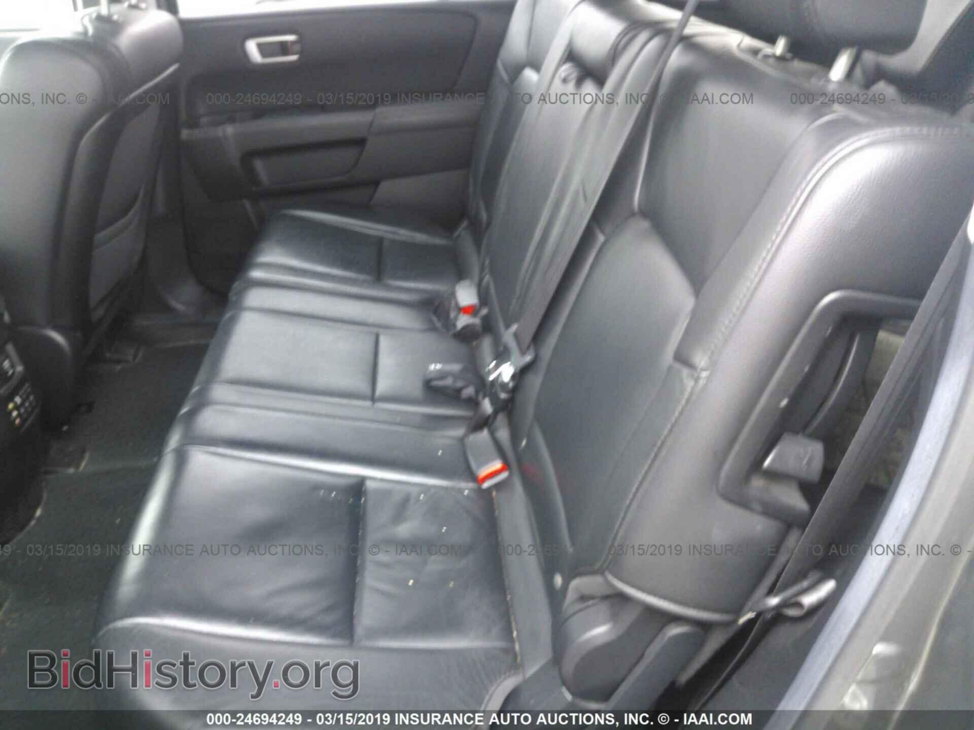 2012 HONDA PILOT - VIN: 5FNYF4H69CB036048 - Фото 8