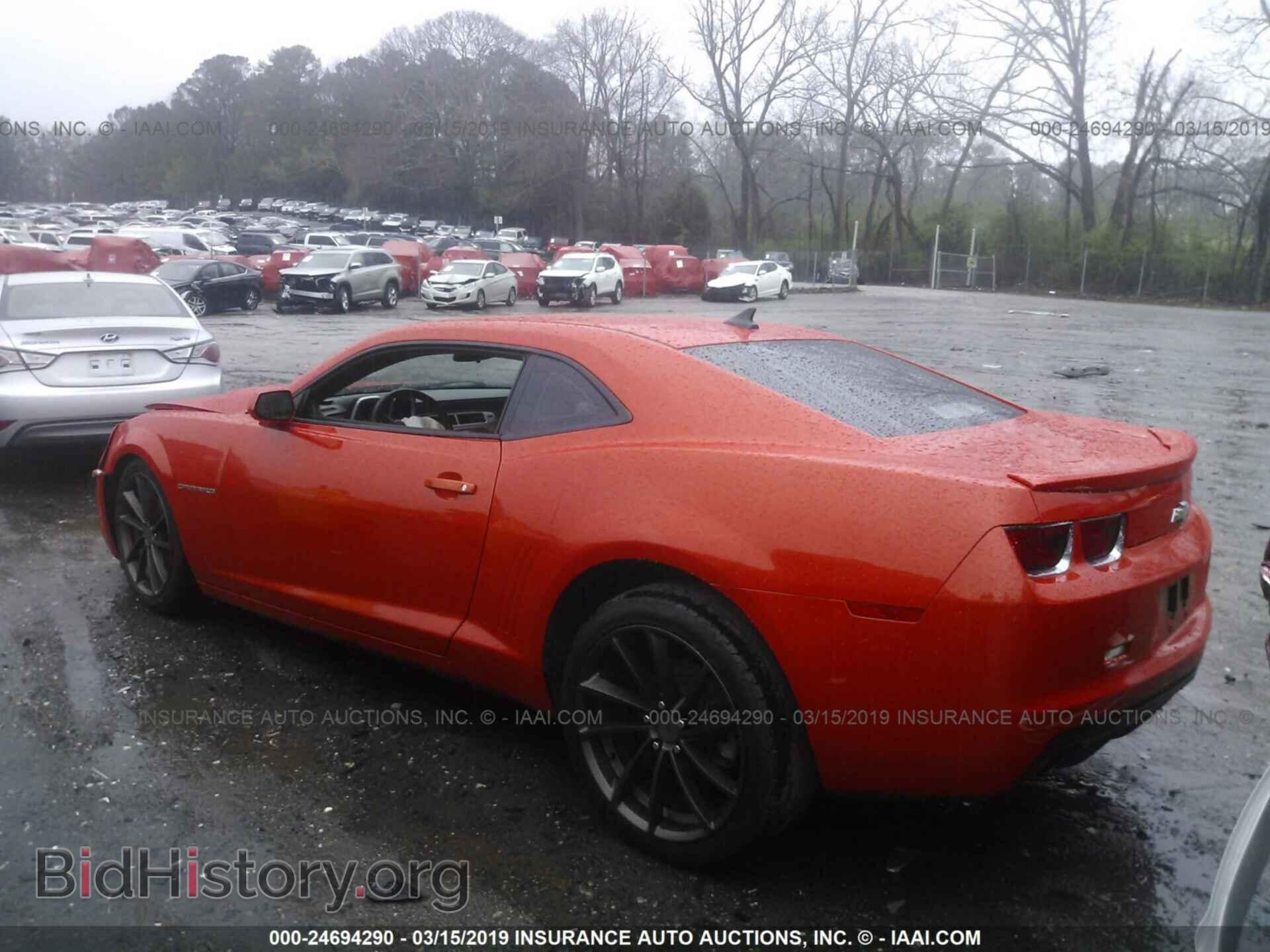 2013 CHEVROLET CAMARO - VIN: 2G1FA1E30D9157192 - Фото 3