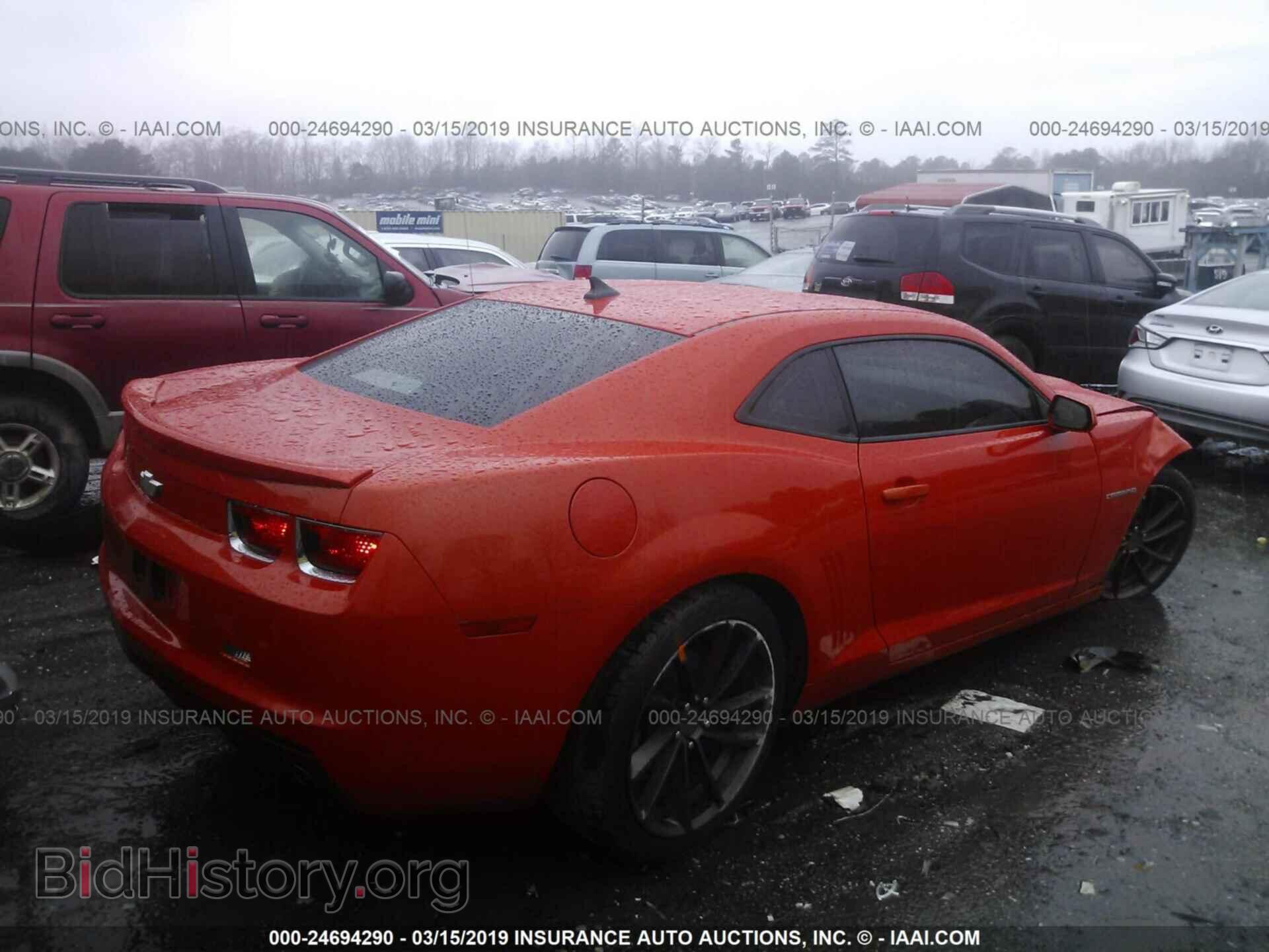 2013 CHEVROLET CAMARO - VIN: 2G1FA1E30D9157192 - Фото 4