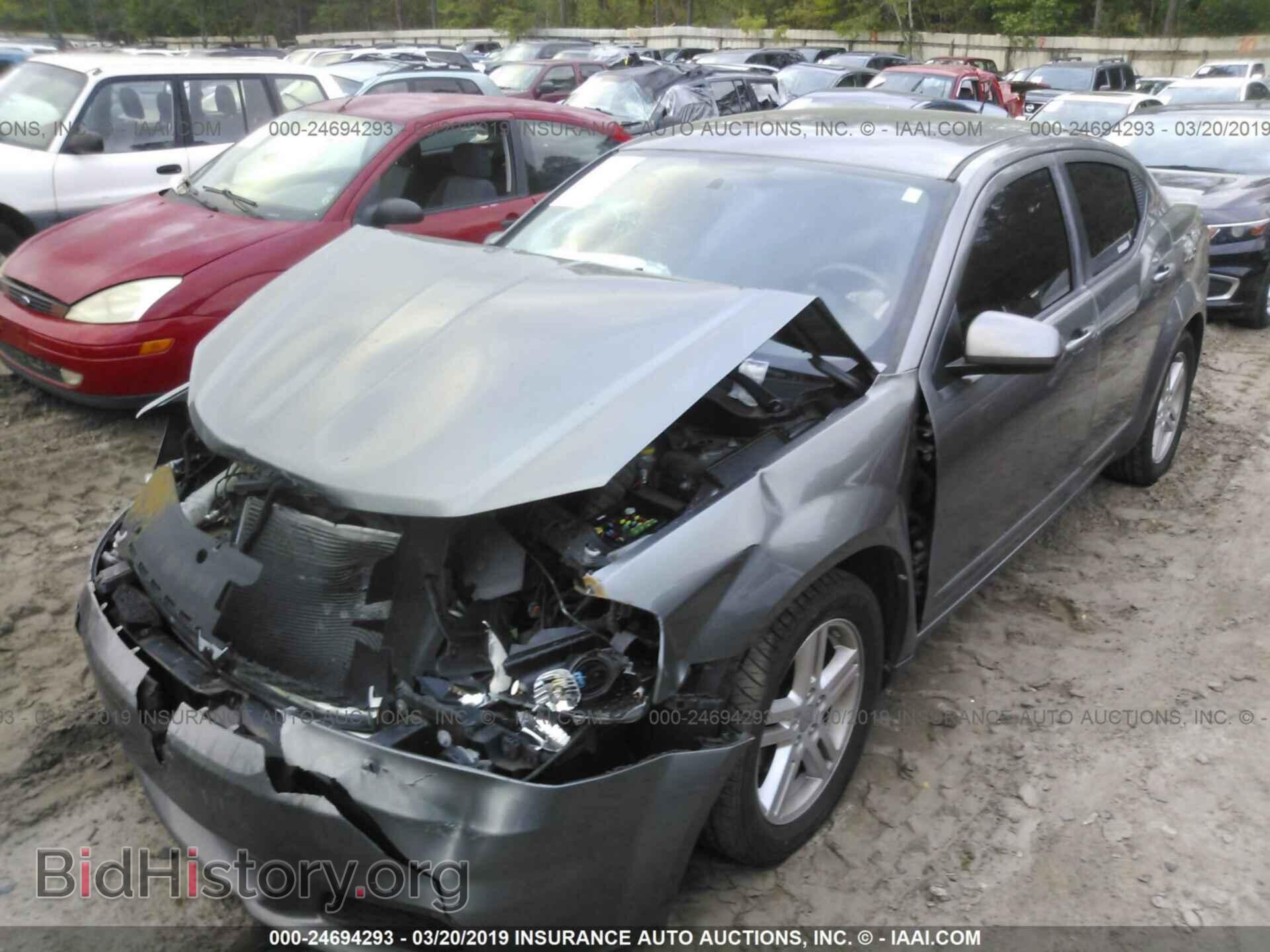 2012 DODGE AVENGER - VIN: 1C3CDZCB5CN157439 - Фото 2