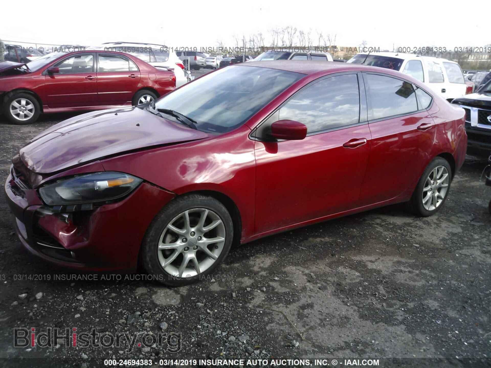 2013 DODGE DART - VIN: 1C3CDFBA3DD123367 - Фото 2