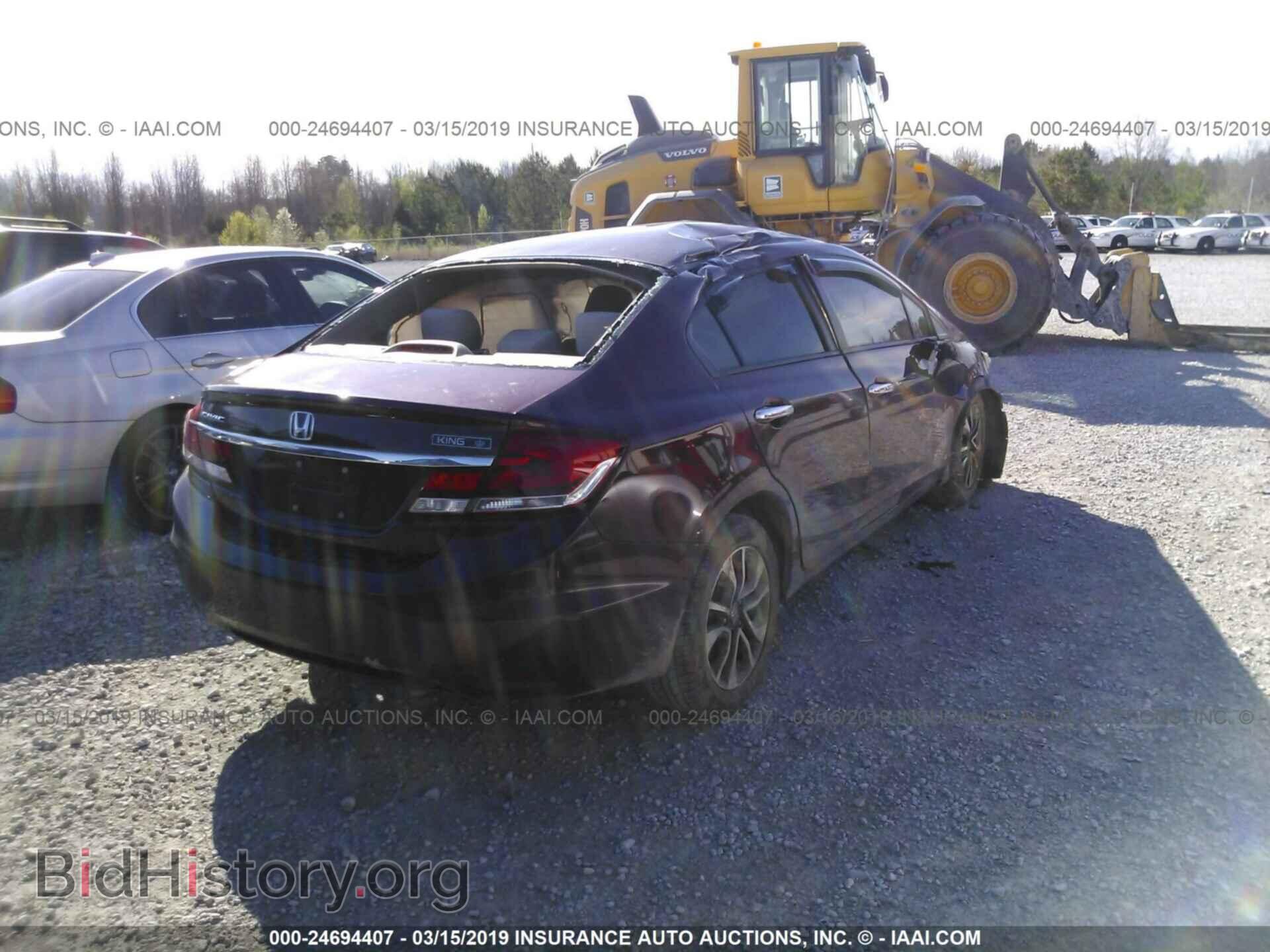 2013 HONDA CIVIC - VIN: 19XFB2F86DE066692 - Фото 4