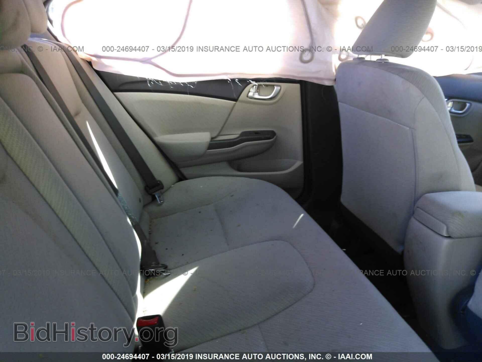 2013 HONDA CIVIC - VIN: 19XFB2F86DE066692 - Фото 8