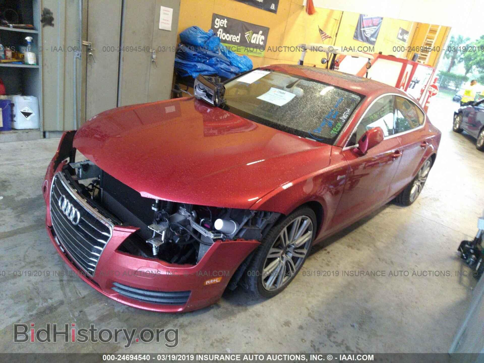 2012 AUDI A7 - VIN: WAUYGAFC4CN158965 - Photo 2