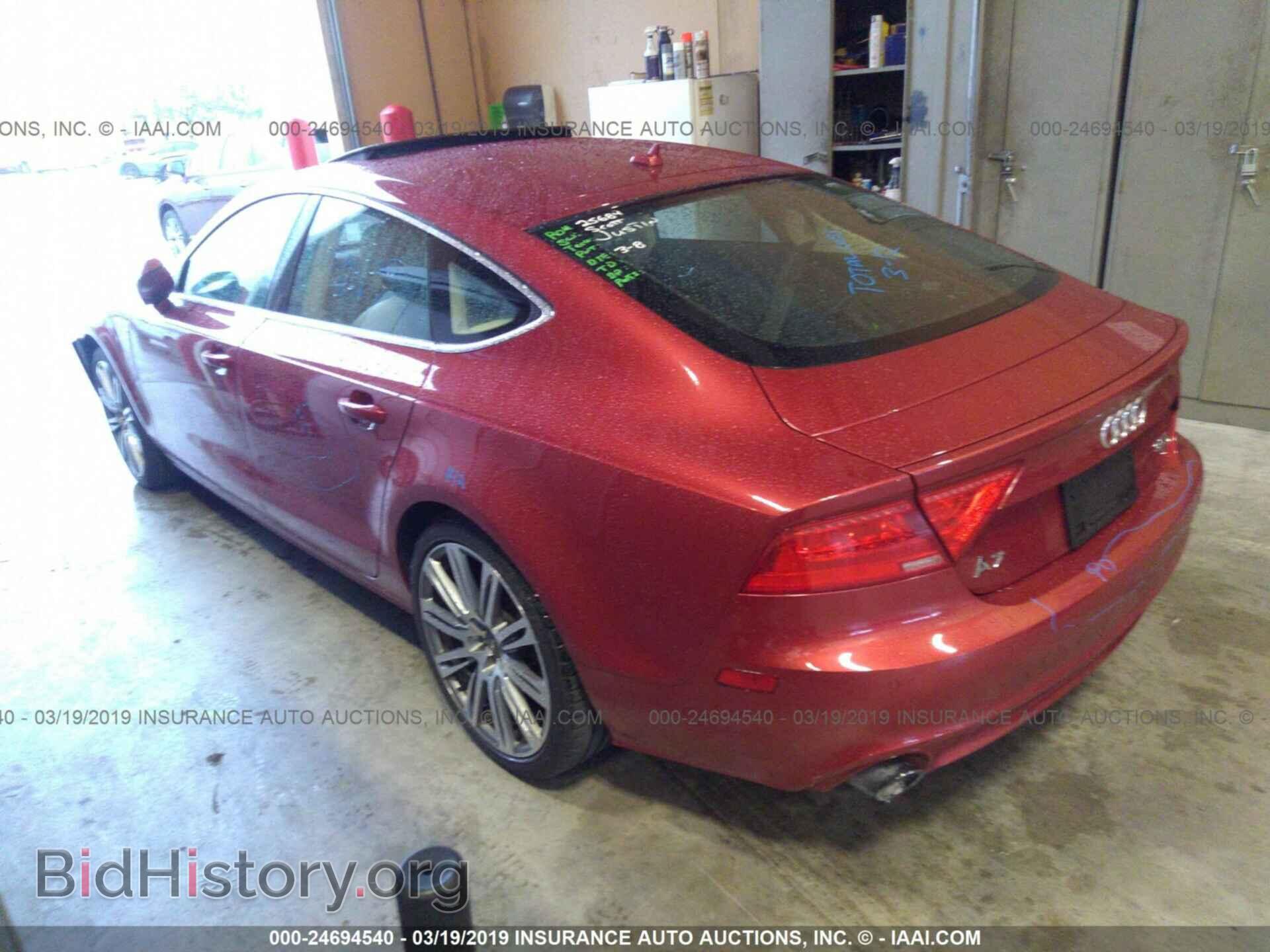 2012 AUDI A7 - VIN: WAUYGAFC4CN158965 - Photo 3