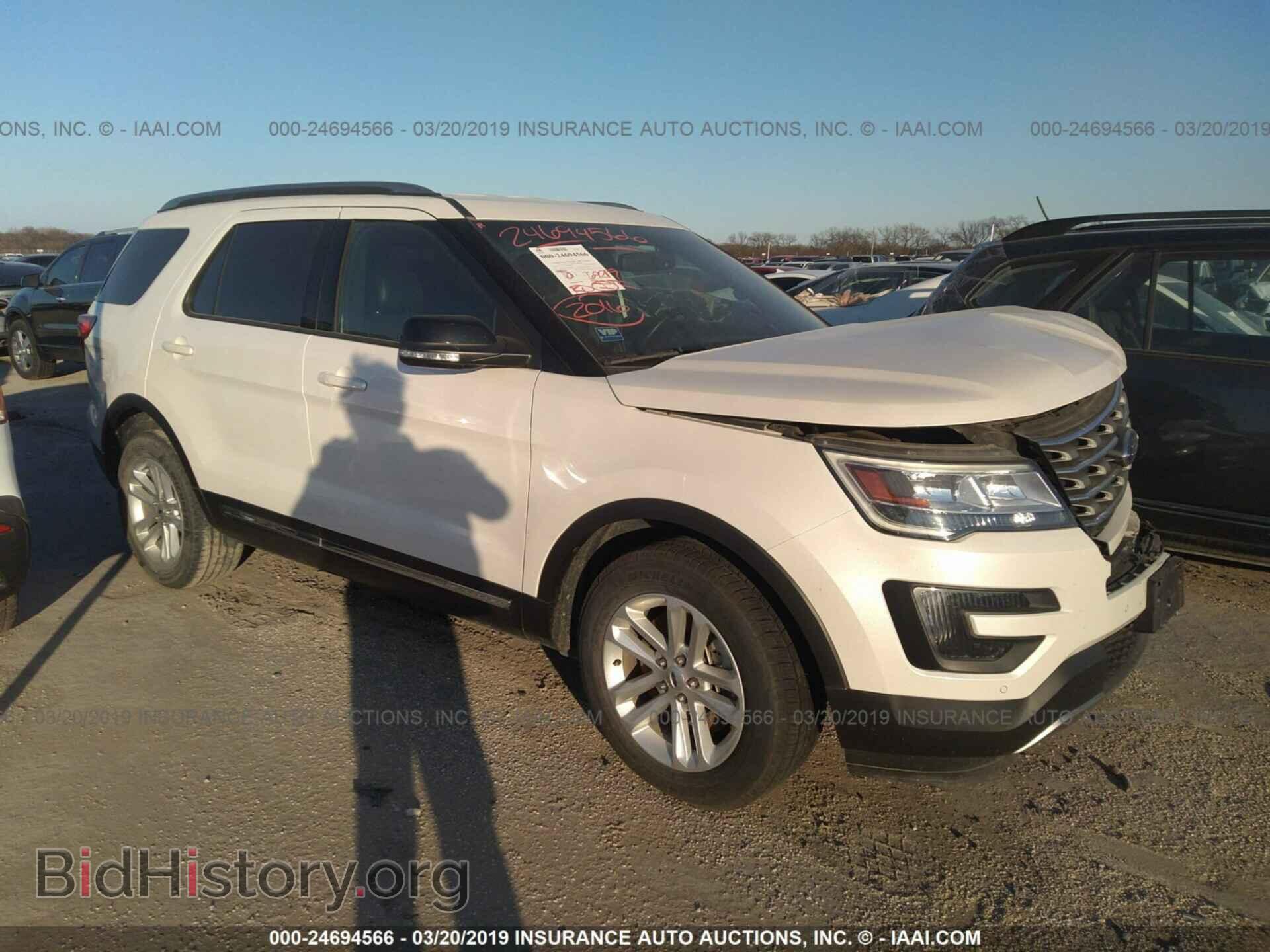 Фотография 1FM5K7DH1GGB26504 - FORD EXPLORER 2016