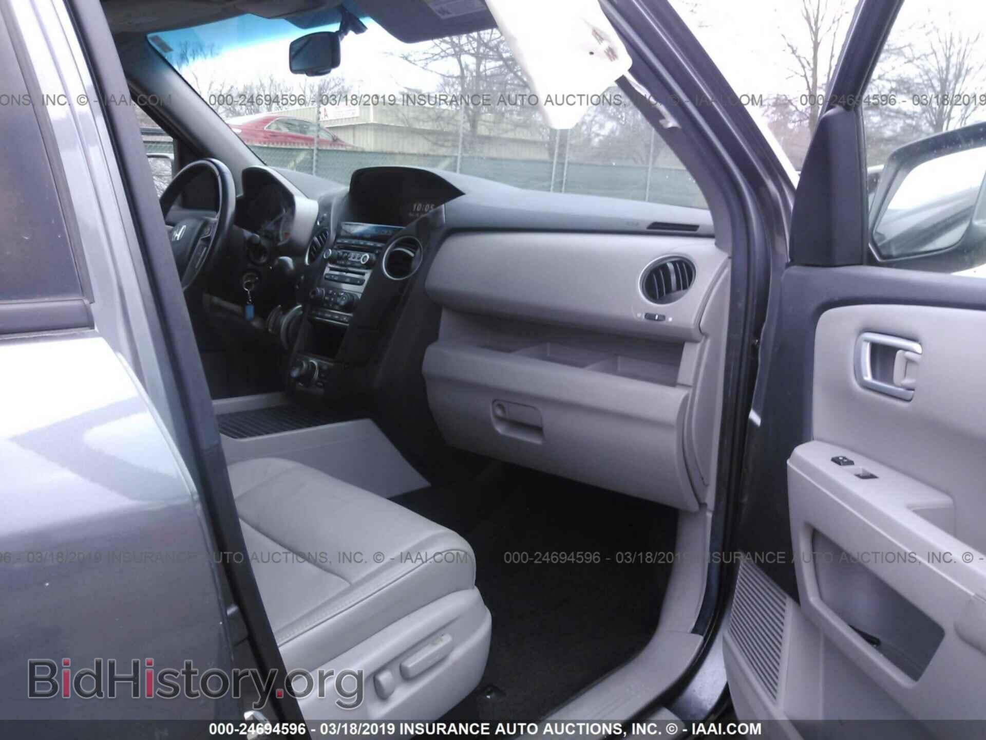2012 HONDA PILOT - VIN: 5FNYF4H91CB086100 - Фото 5