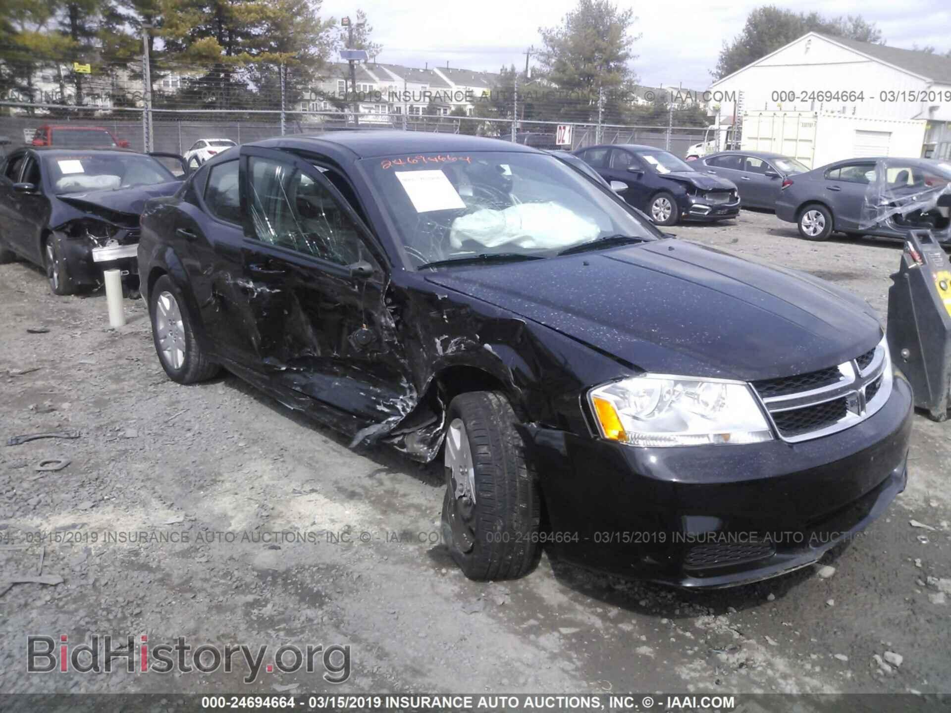Фотография 1C3CDZAG1EN226953 - DODGE AVENGER 2014
