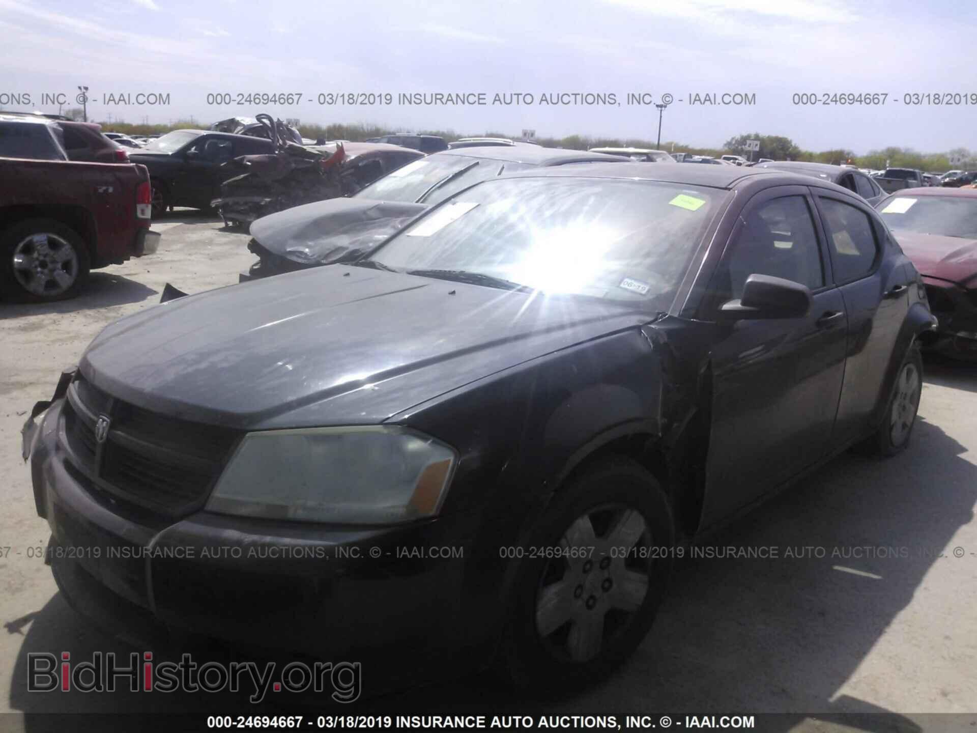 2008 DODGE AVENGER - VIN: 1B3LC46K18N193456 - Фото 2