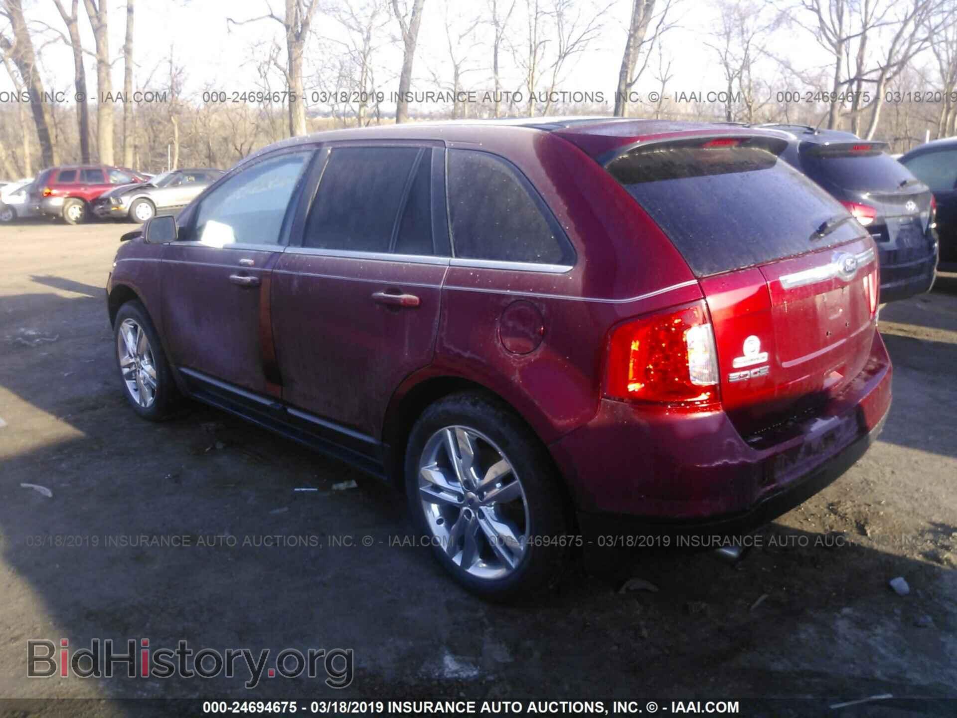 2013 FORD EDGE - VIN: 2FMDK3K90DBB63904 - Фото 3
