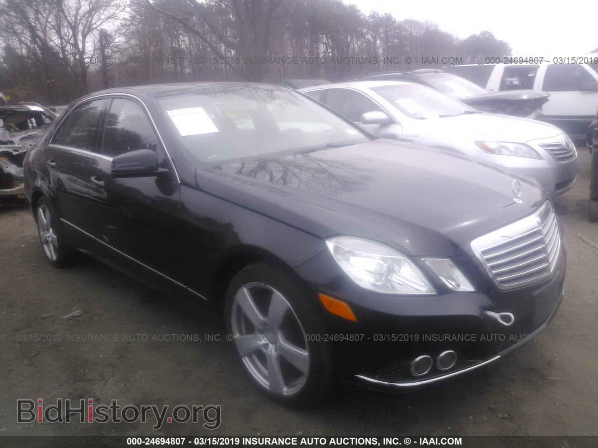 Photo WDDHF8HB1BA486312 - MERCEDES-BENZ E 2011