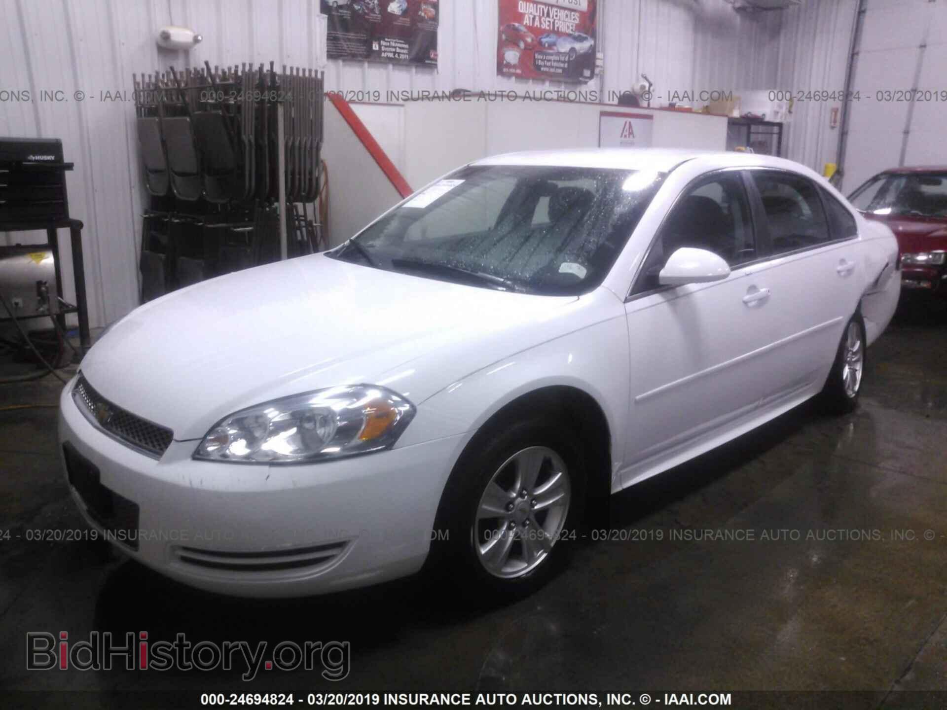 2012 CHEVROLET IMPALA - VIN: 2G1WF5E39C1258723 - Photo 2