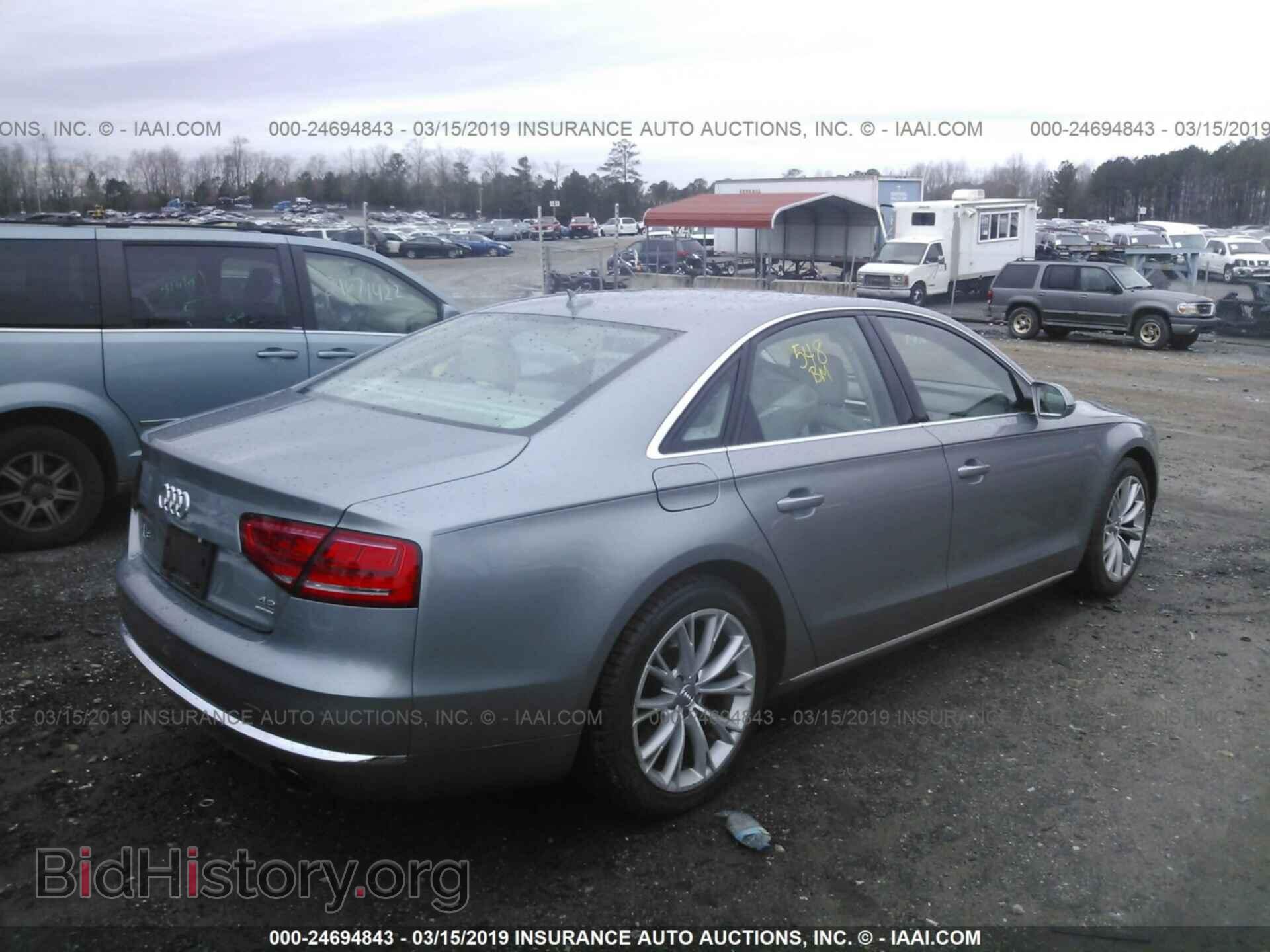 2012 AUDI A8 - VIN: WAUAVAFD9CN002064 - Фото 4