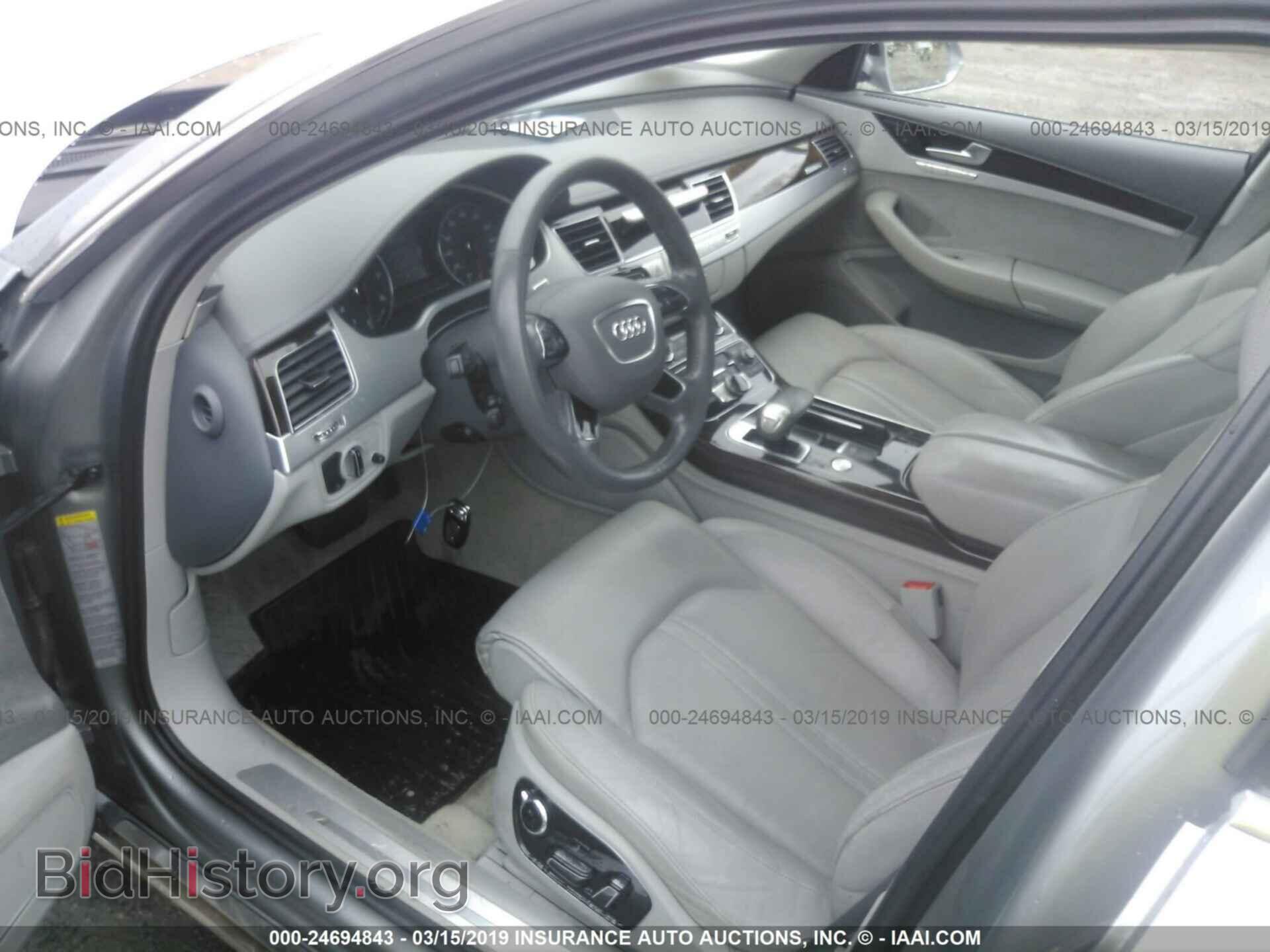 2012 AUDI A8 - VIN: WAUAVAFD9CN002064 - Фото 5