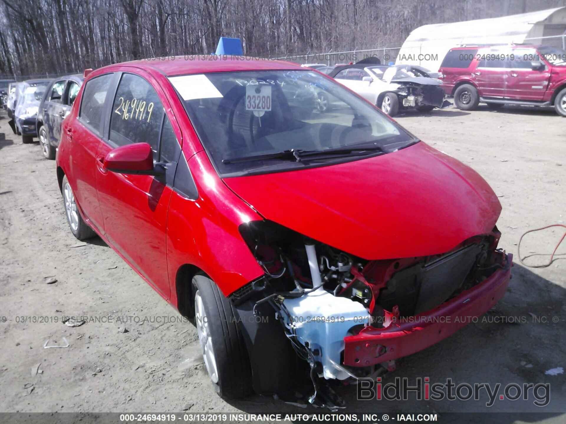 Фотография VNKKTUD38GA062947 - TOYOTA YARIS 2016