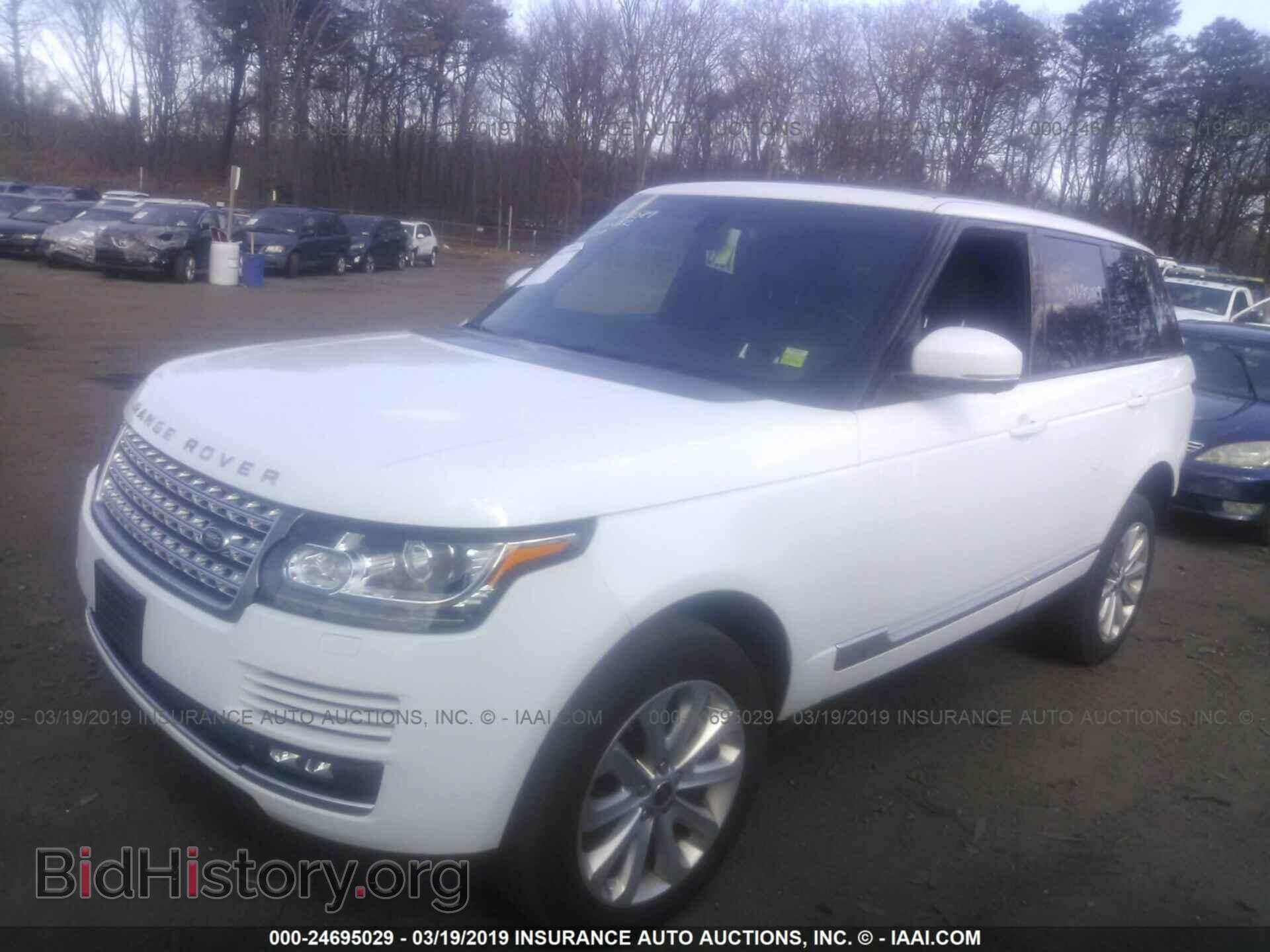 2013 LAND ROVER RANGE ROVER - VIN: SALGS2DF2DA121186 - Фото 2