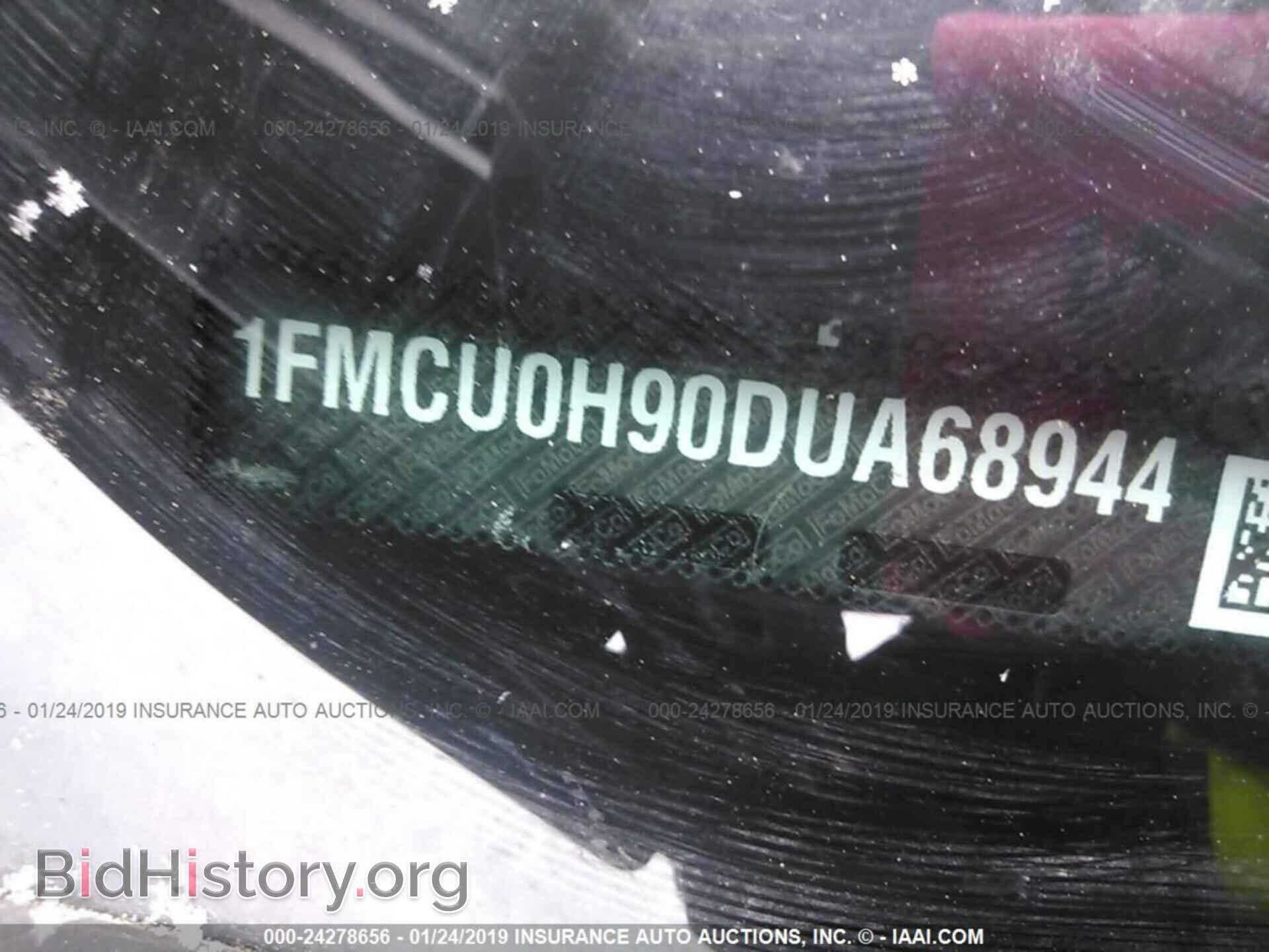 2013 FORD ESCAPE - VIN: 1FMCU0H90DUA68944 - Фото 9
