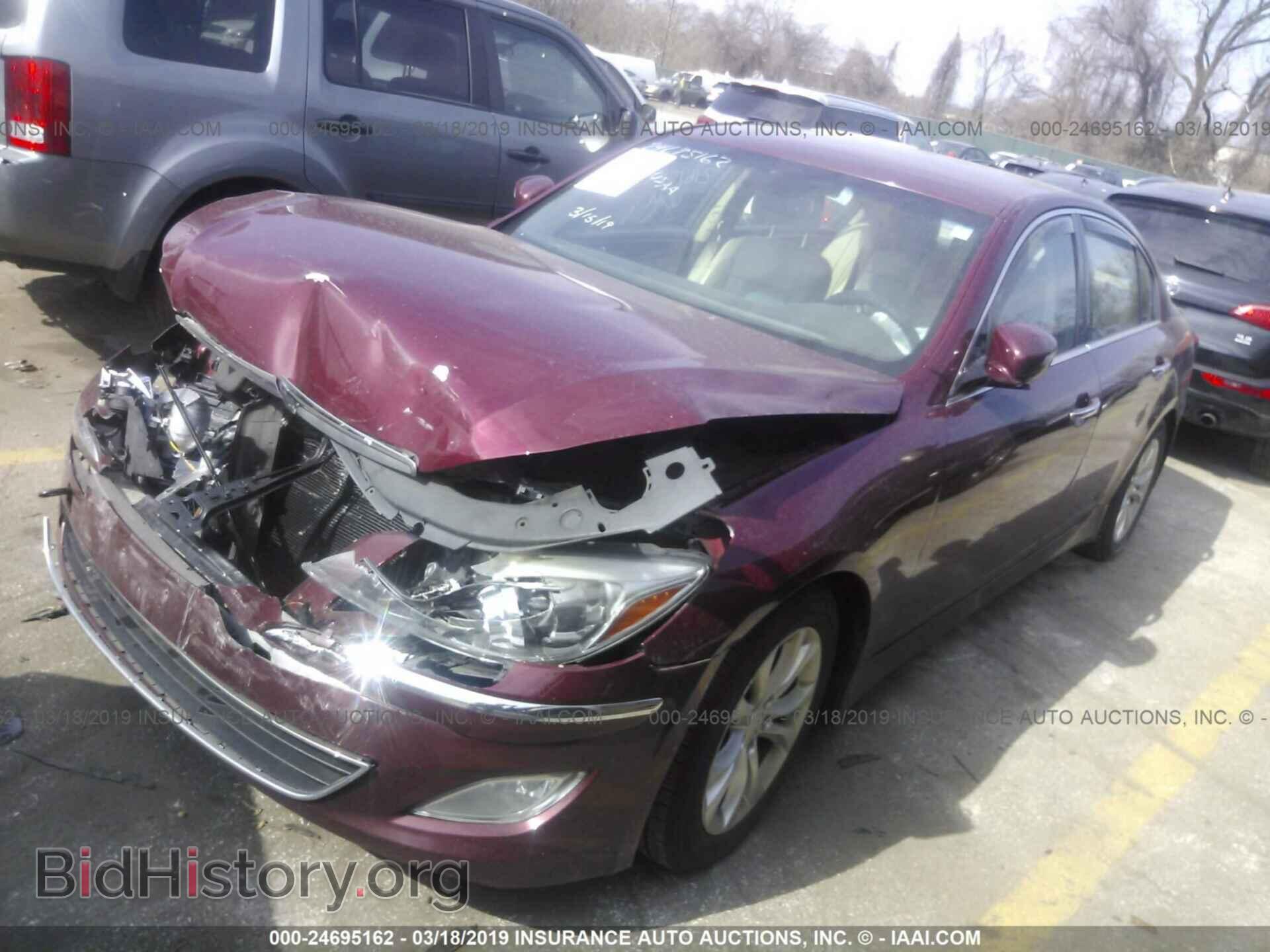 2012 HYUNDAI GENESIS - VIN: KMHGC4DD2CU174445 - Фото 2